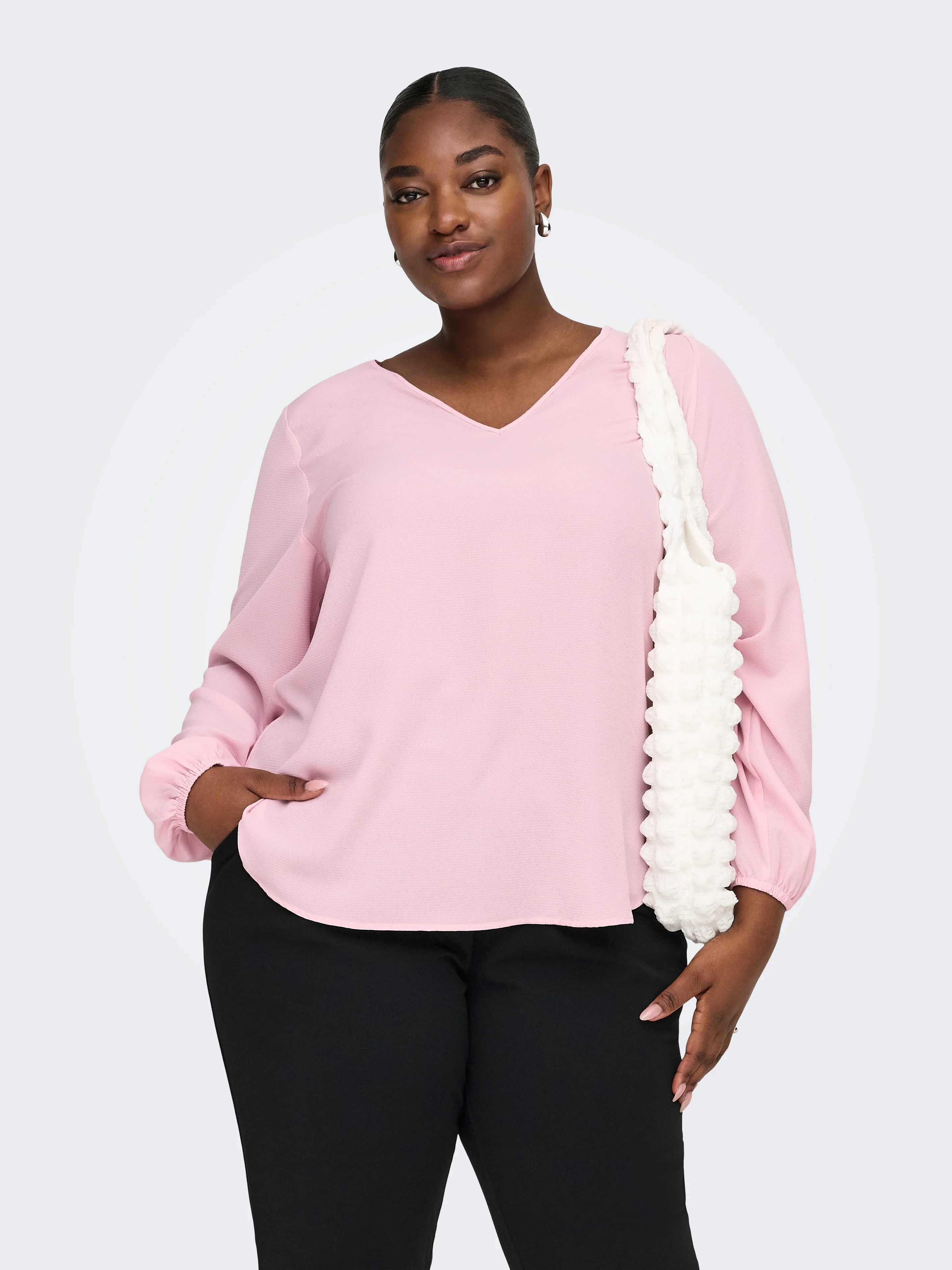 Only Carmakoma Blouse 15354110 234475-Roseate Spoonbill - Image 18