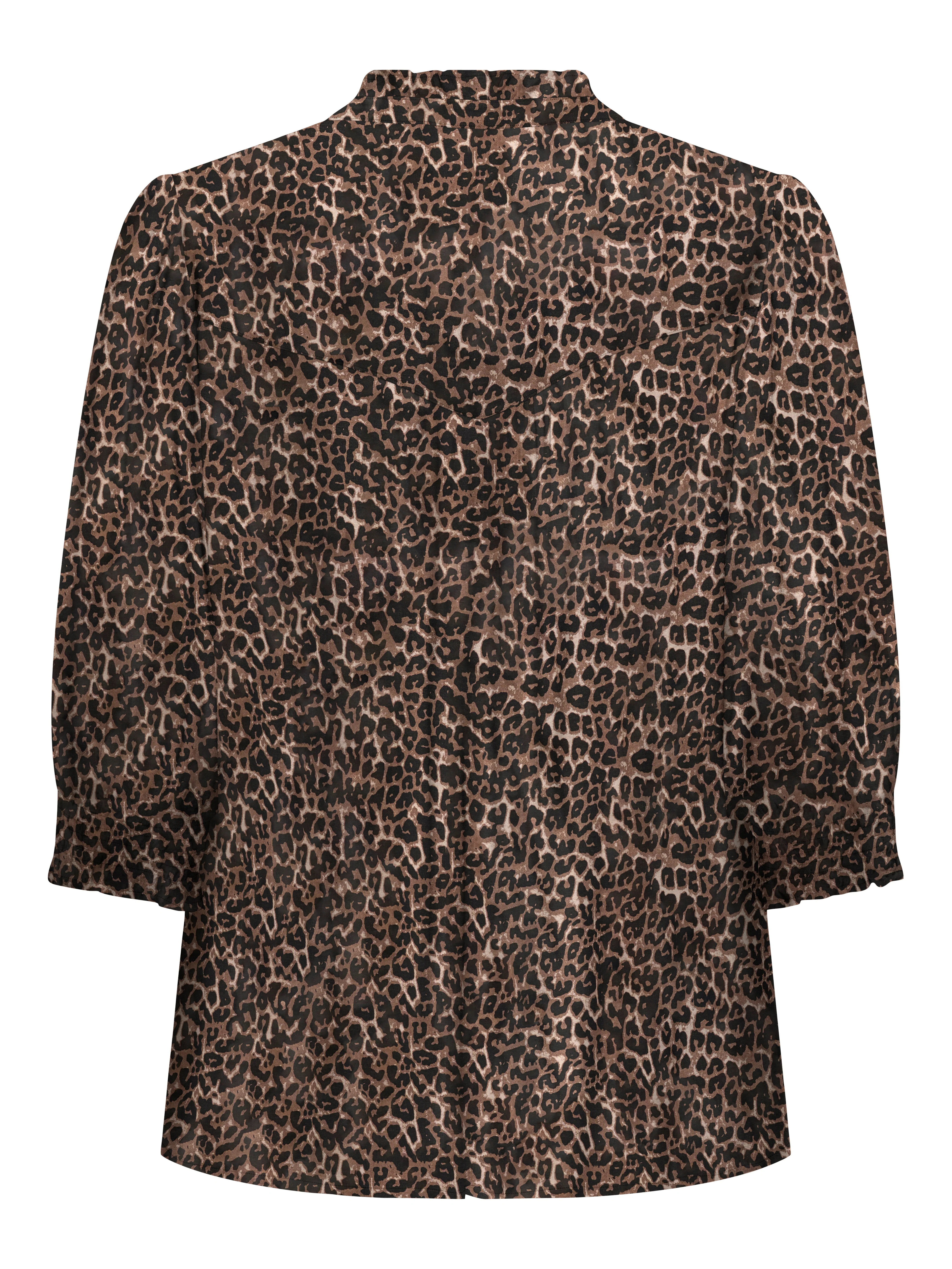 Only Carmakoma Blouse 15358106 177927004-Silver Mink/ANIMAL - Image 5