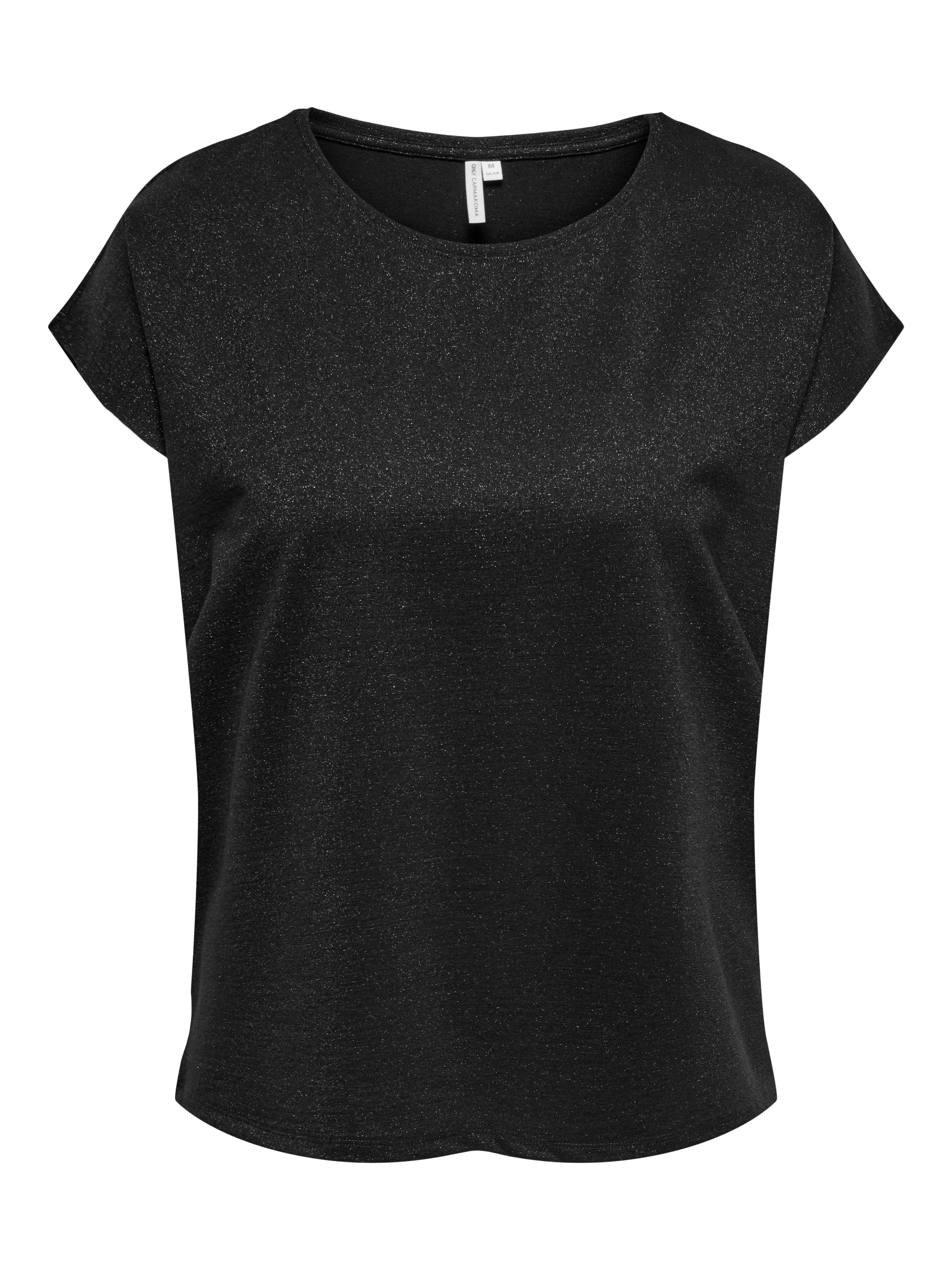 Only Carmakoma Blouse 15361742 177911001-Black/BLACK LUREX - Image 4