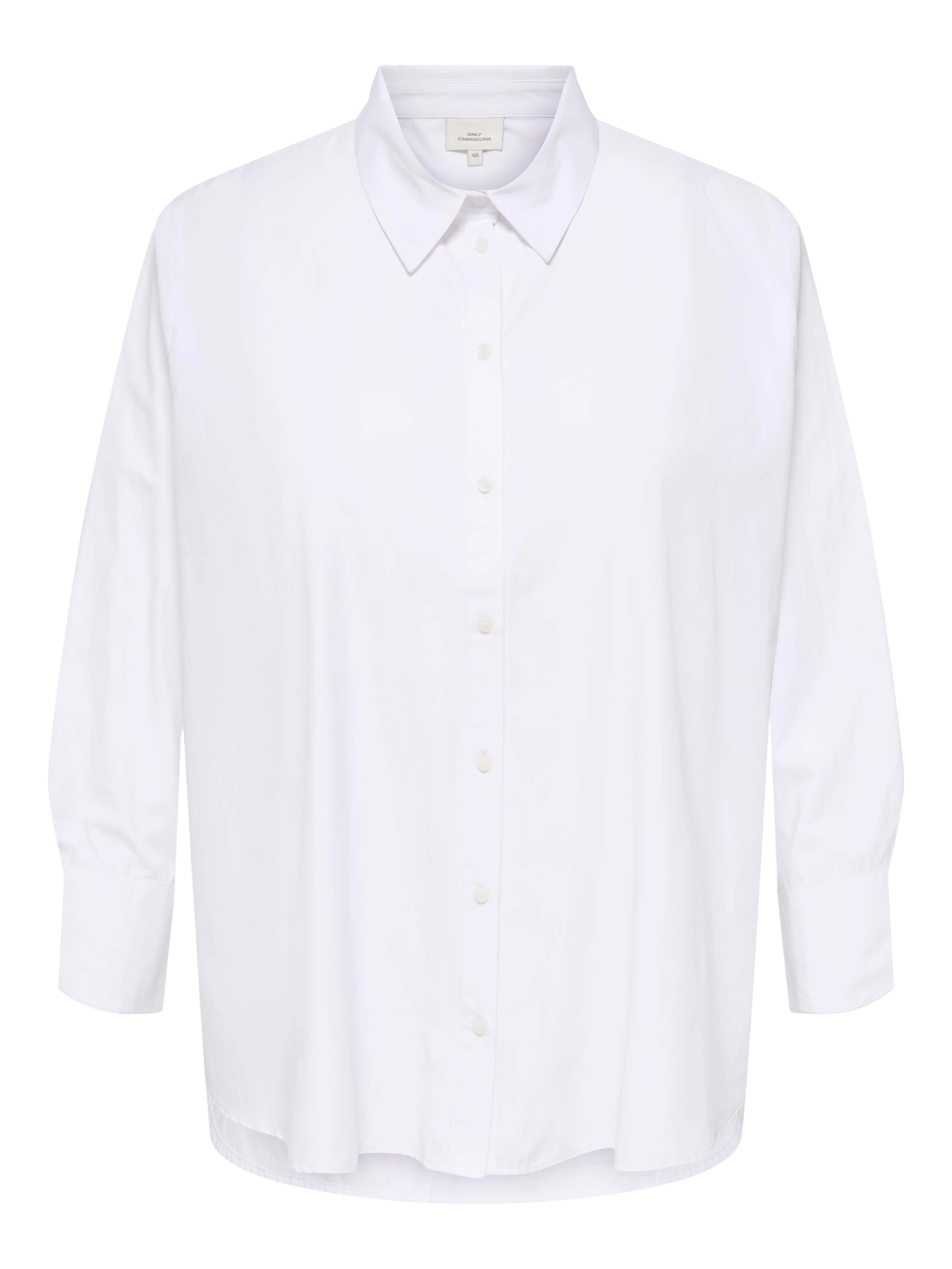 Only Carmakoma Blouse 15370065 190858-Bright White - Image 85