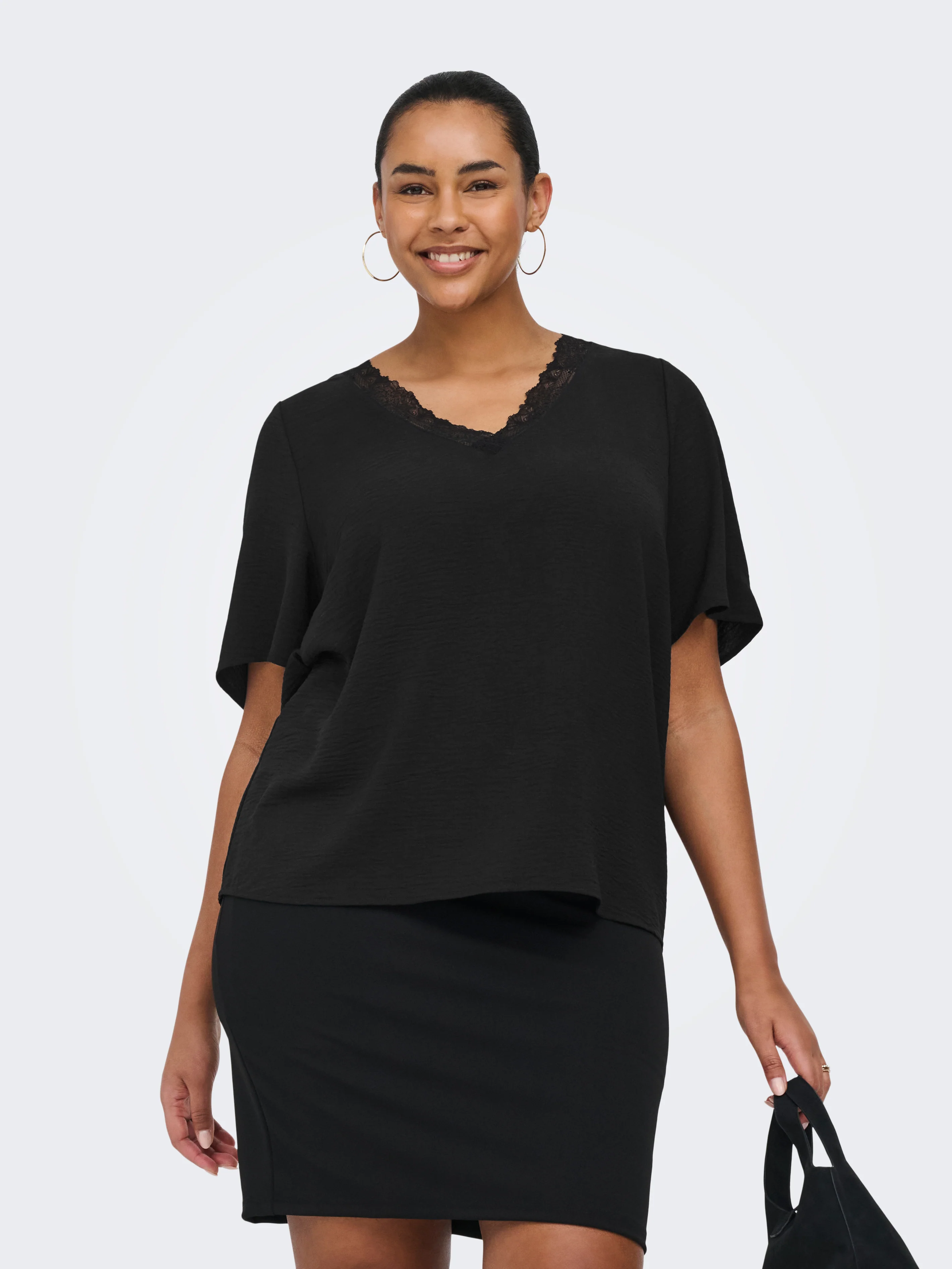 Only Carmakoma Blouse 15372042 177911-Black - Image 3