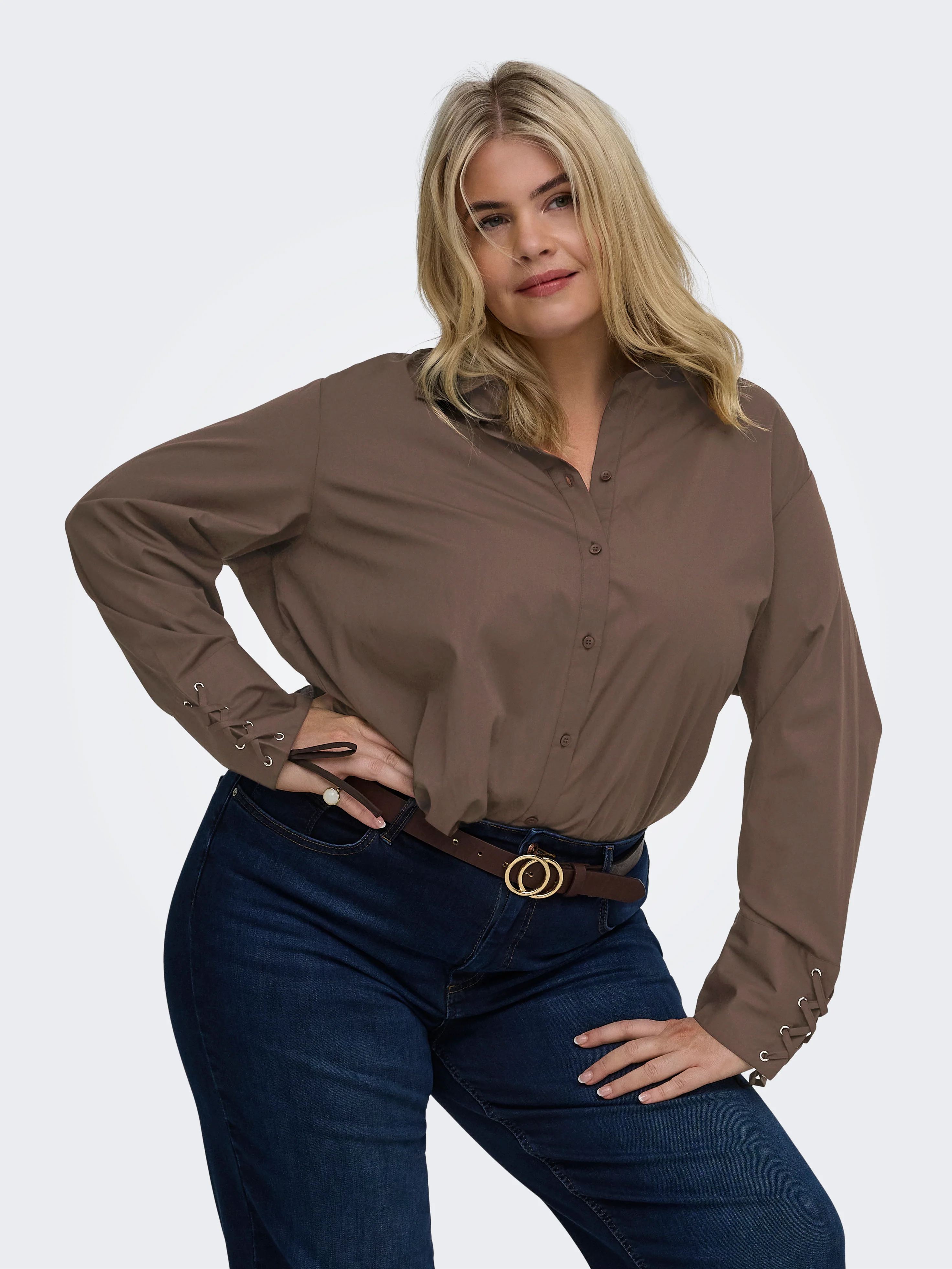 Only Carmakoma Blouse 15377819 264056-Bracken - Image 9