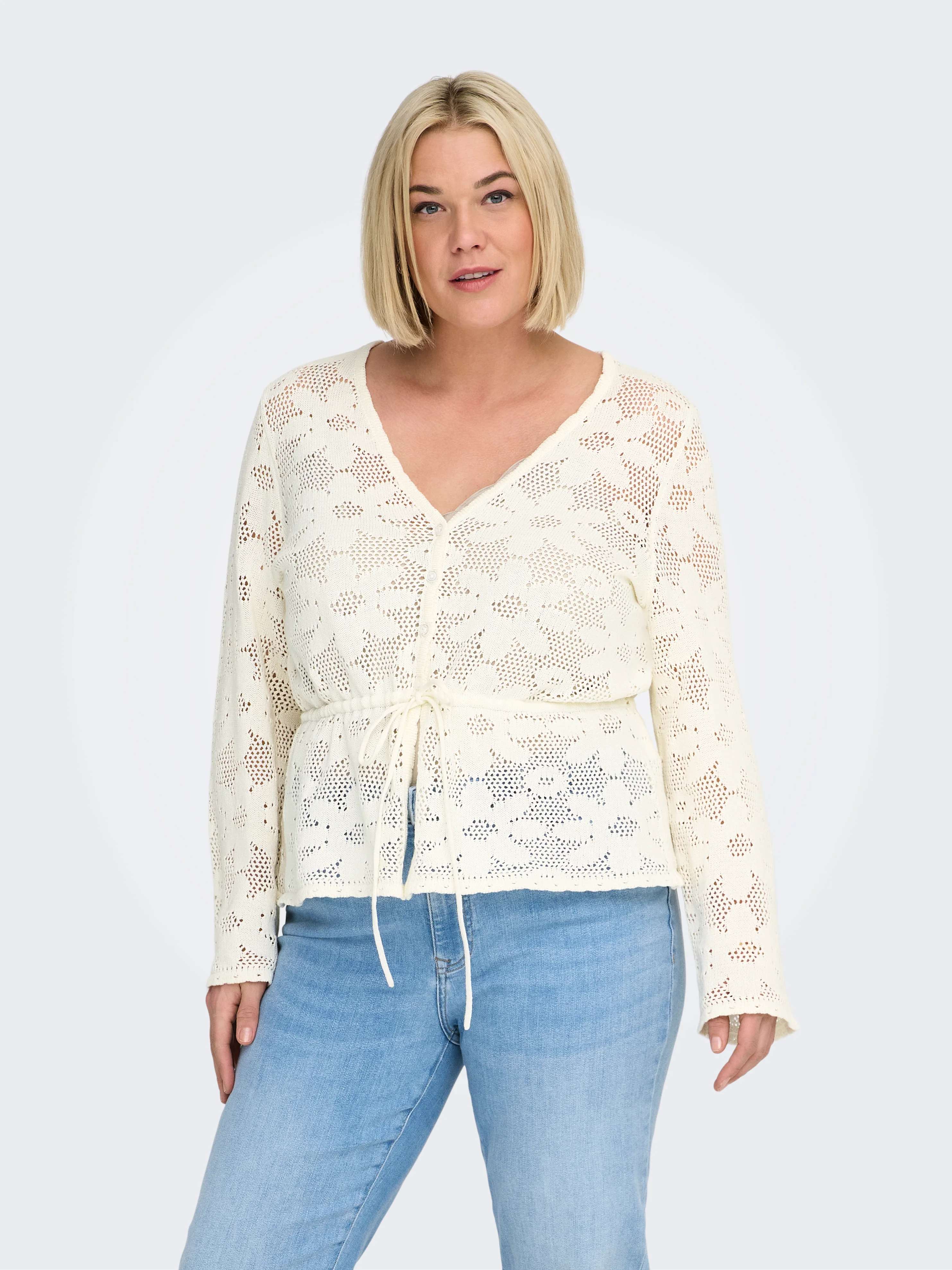 Only Carmakoma Jas 15366783 177922-Cloud Dancer - Image 8