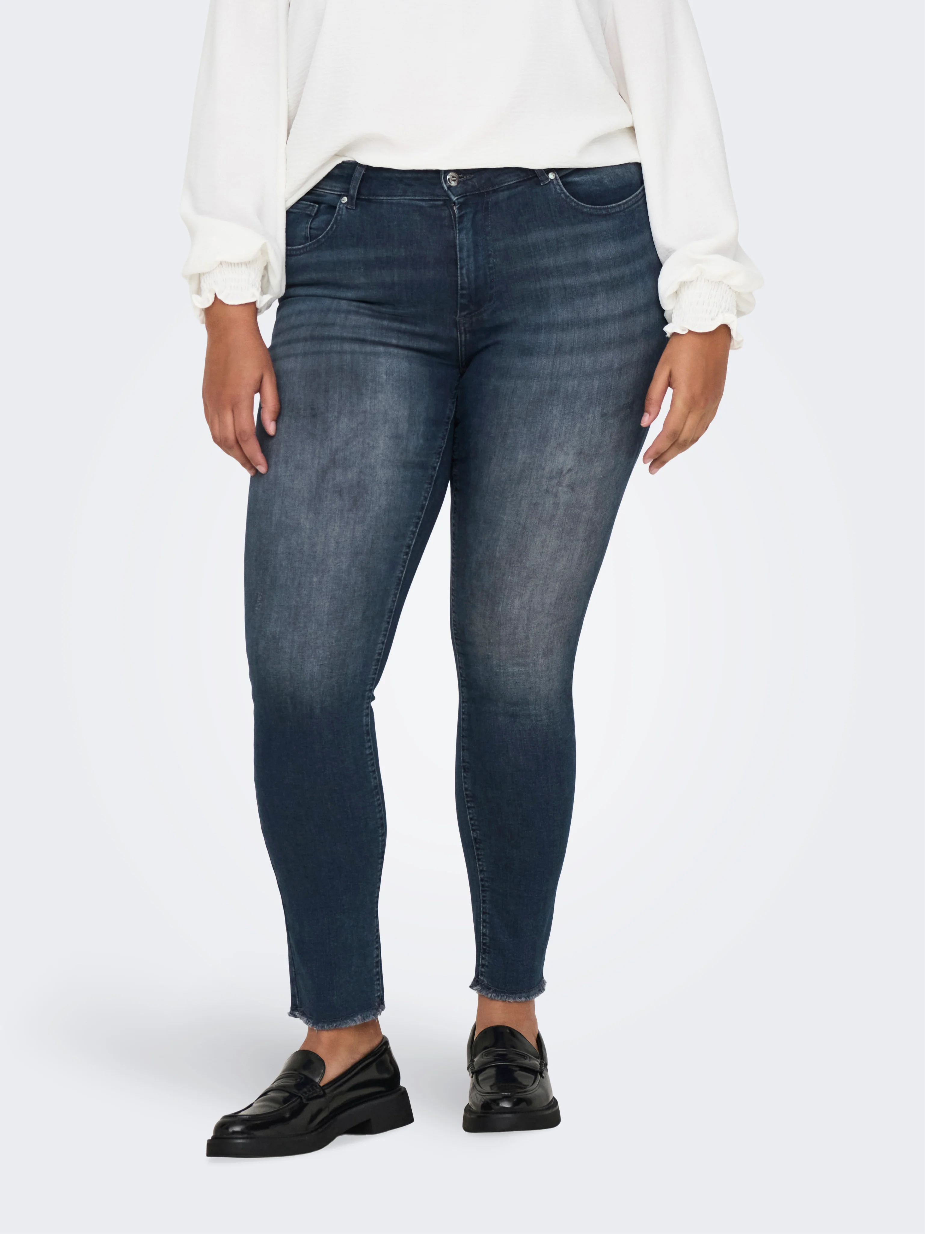 Only Carmakoma Jeans 15236935 263995-Blue Black Denim - Image 21