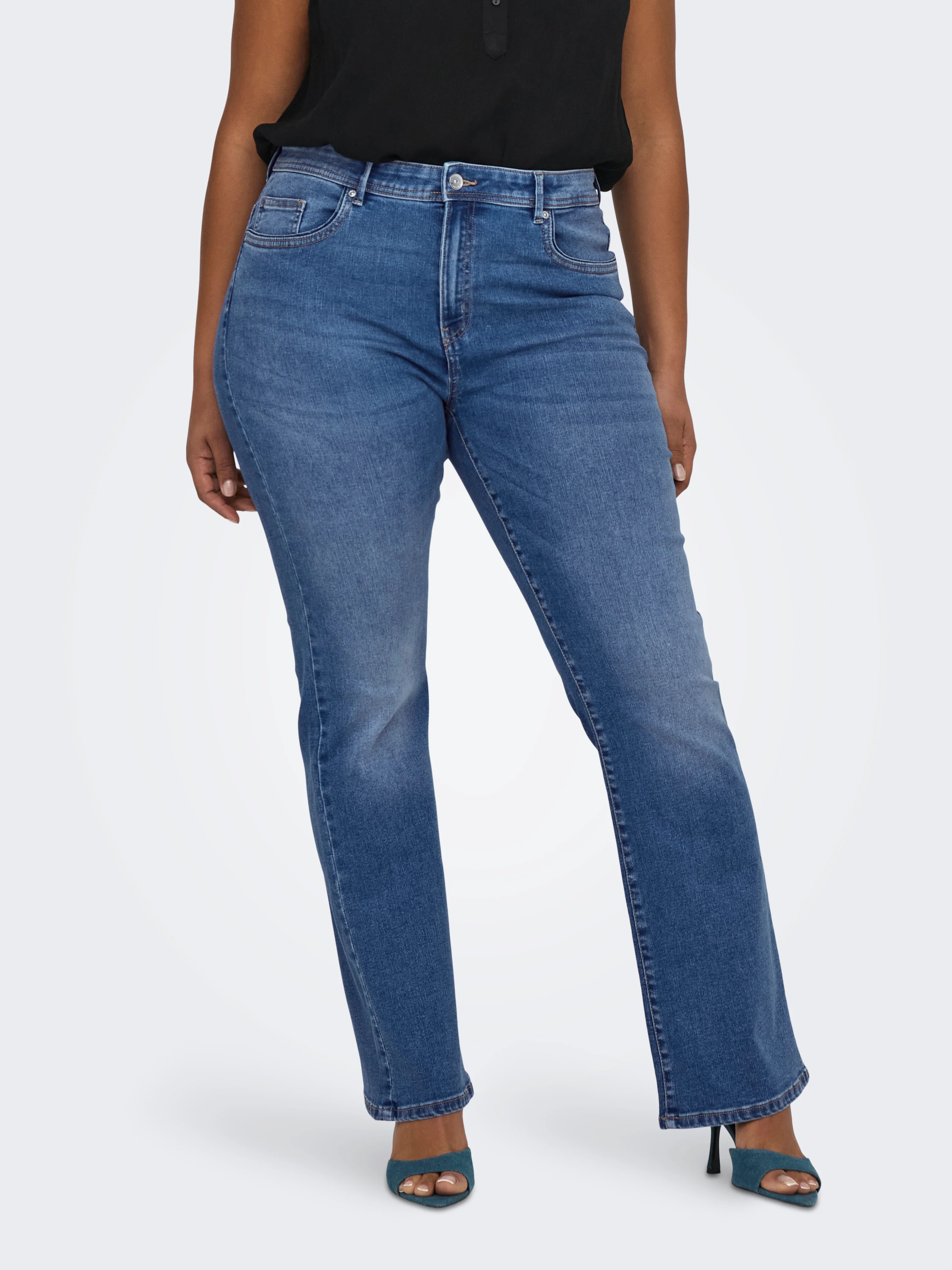 Only Carmakoma Jeans 15332402 179695-Medium Blue Denim - Image 65