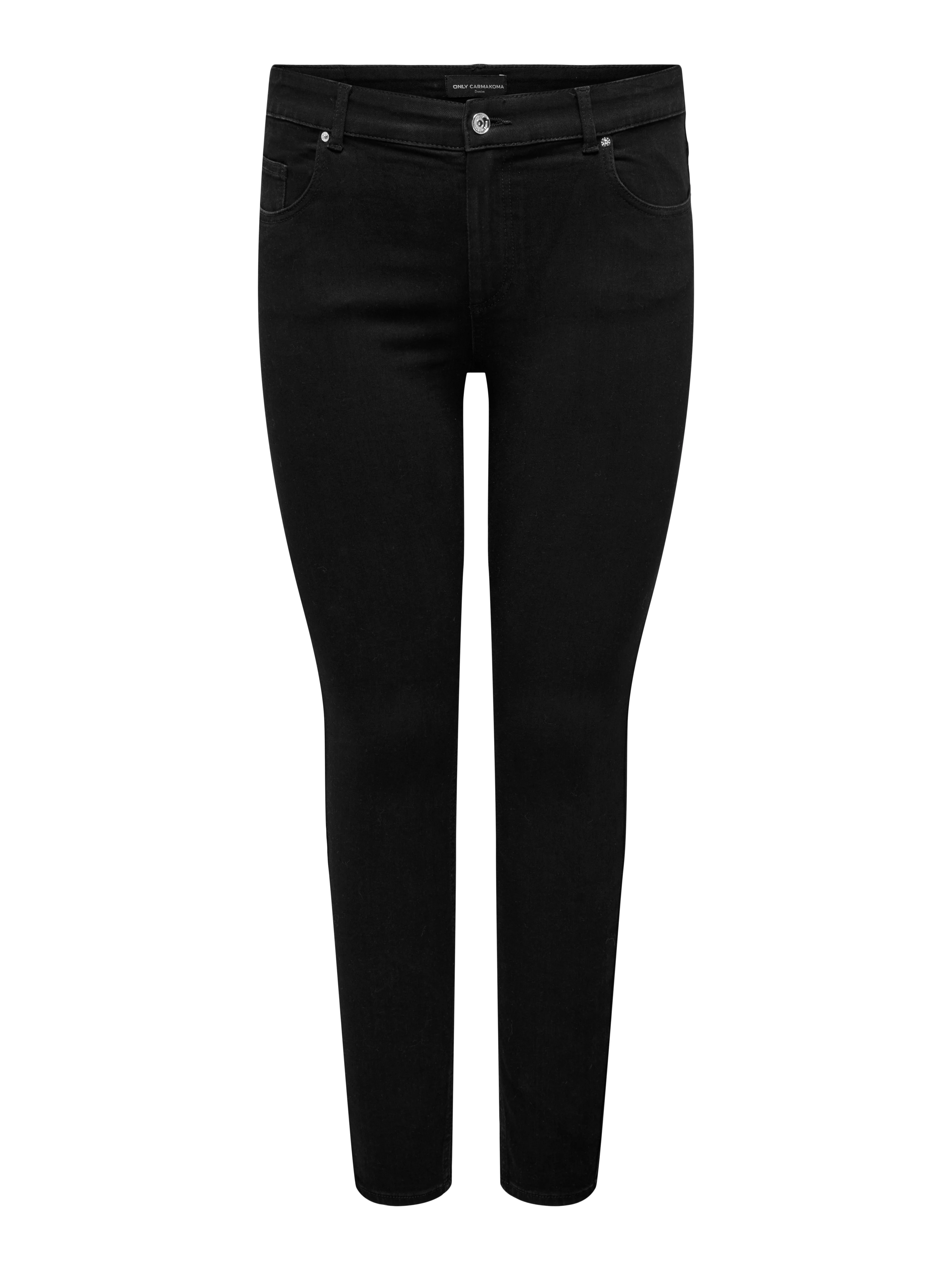 Only Carmakoma Jeans 15352543 179674-Black Denim - Image 4