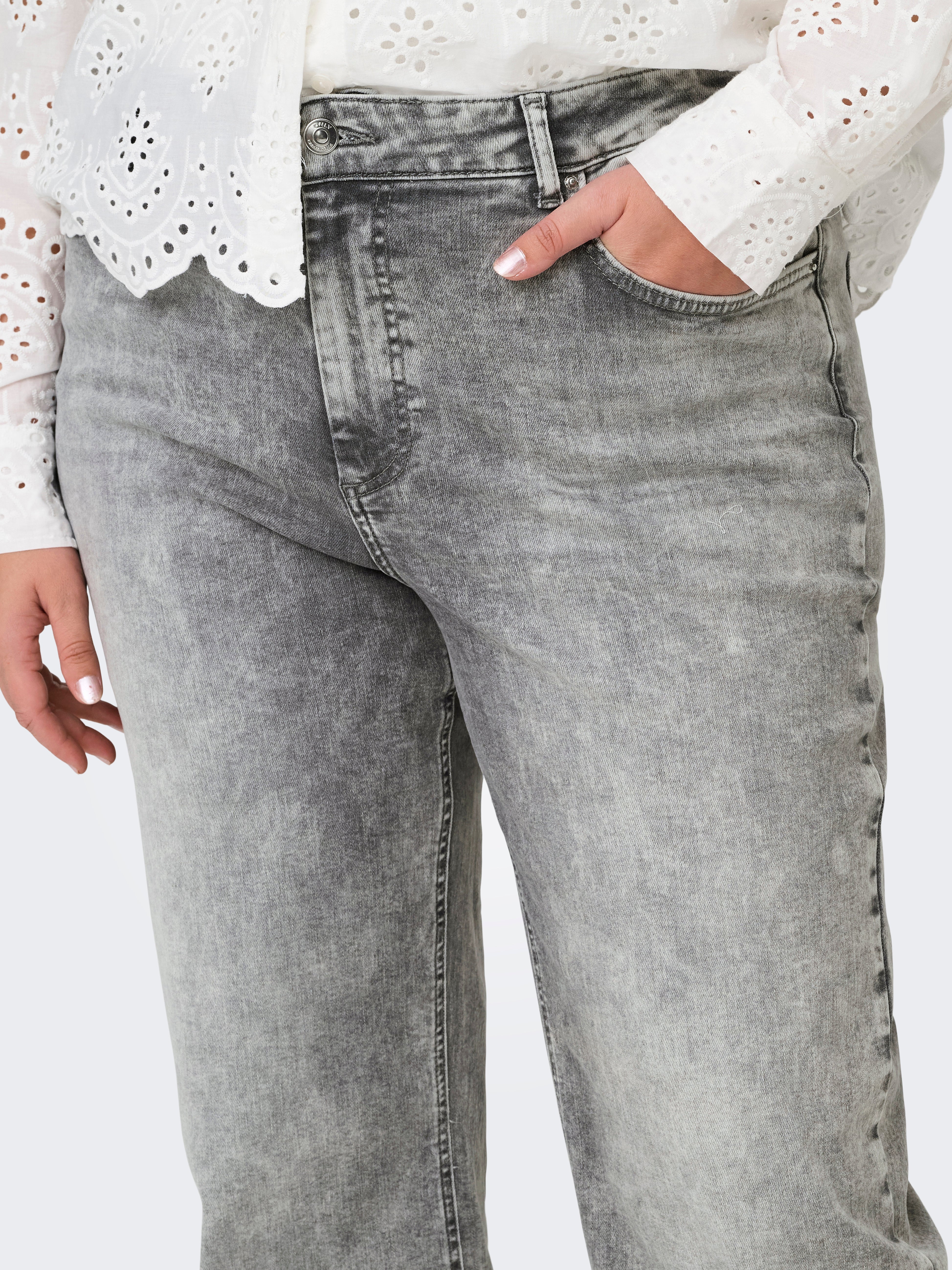 Only Carmakoma Jeans 15352602 195318-Grey Denim - Image 36