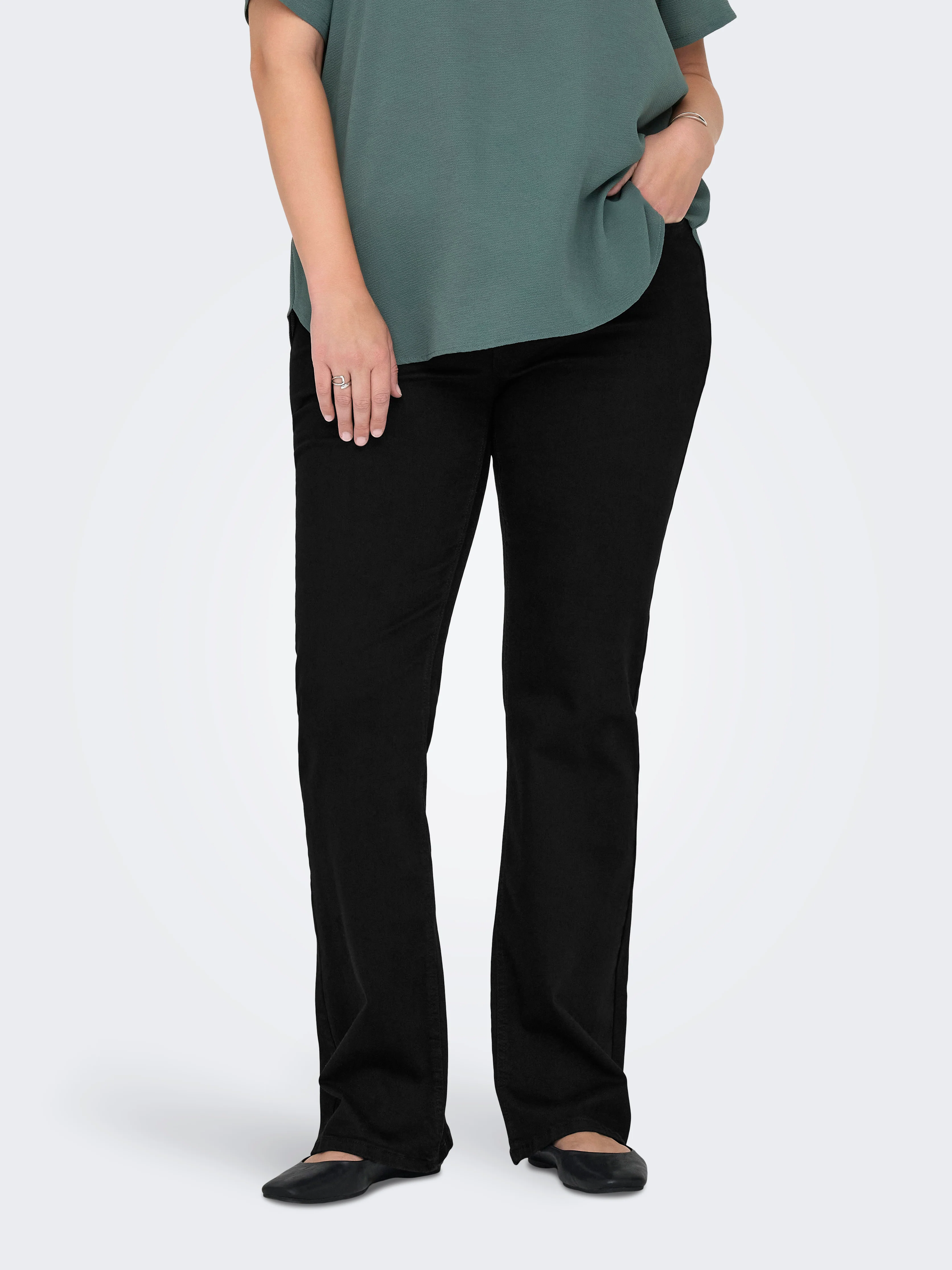 Only Carmakoma Jeans 15352619 179674-Black Denim - Image 10