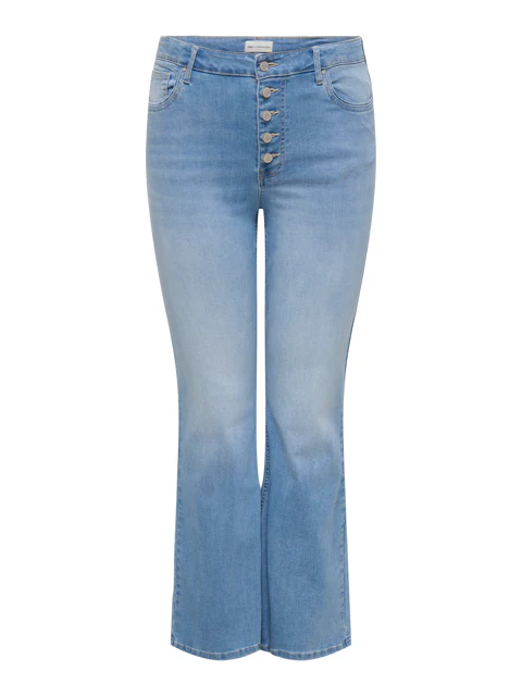 Only Carmakoma Jeans 15372065 177934-Light Blue Denim