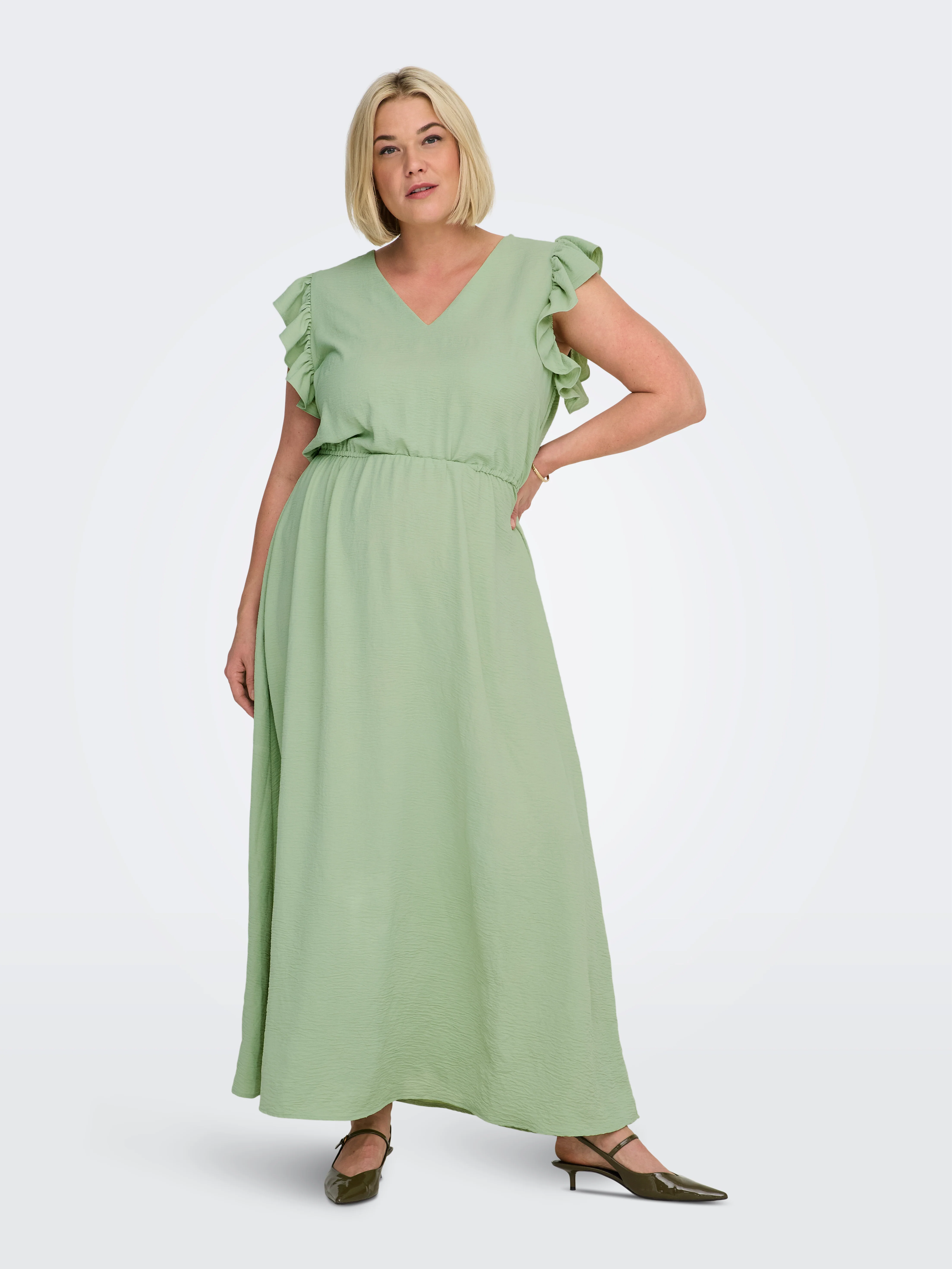 Only Carmakoma Jurk 15327187 194058-Laurel Green - Image 25