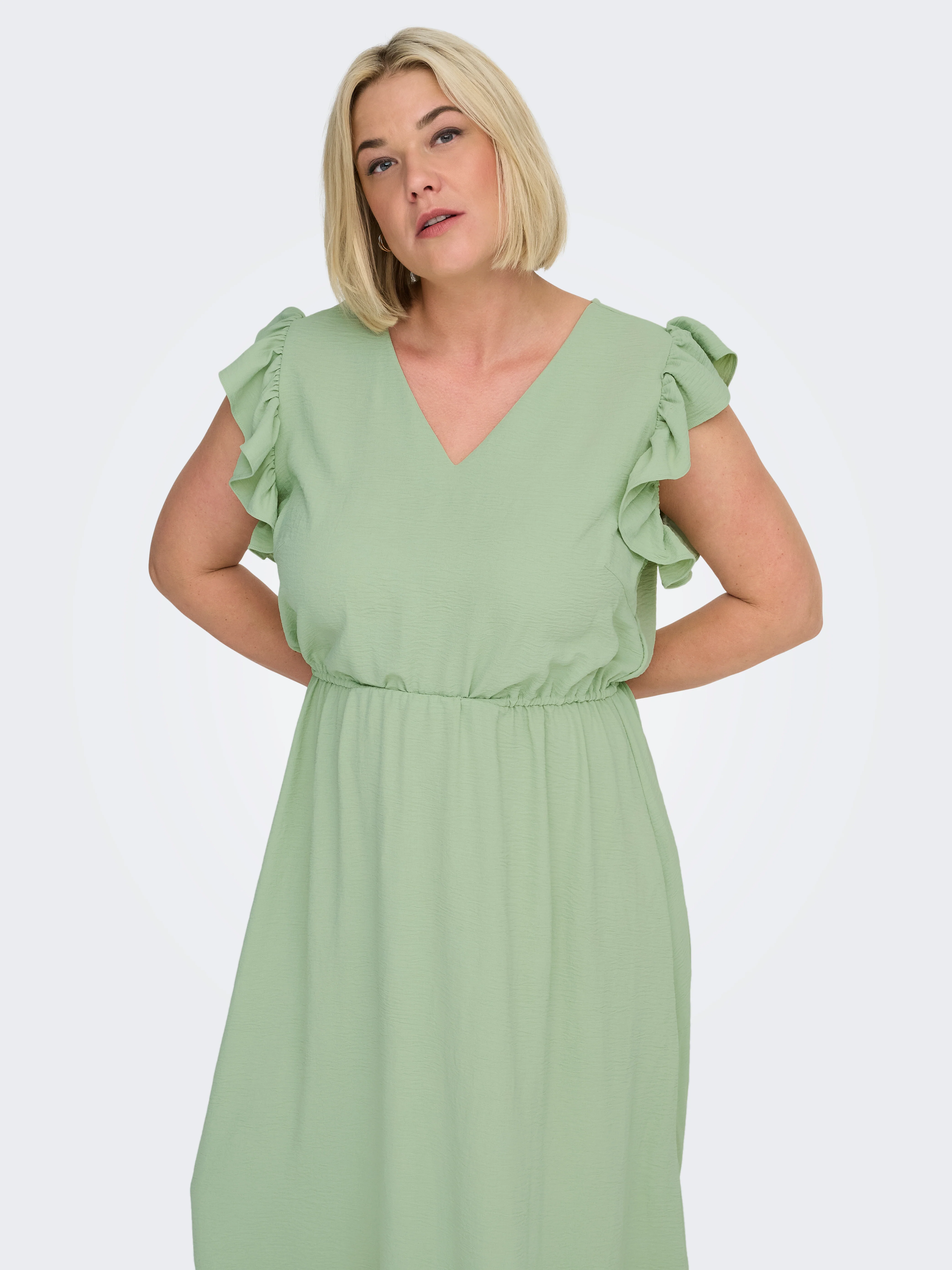 Only Carmakoma Jurk 15327187 194058-Laurel Green - Image 62