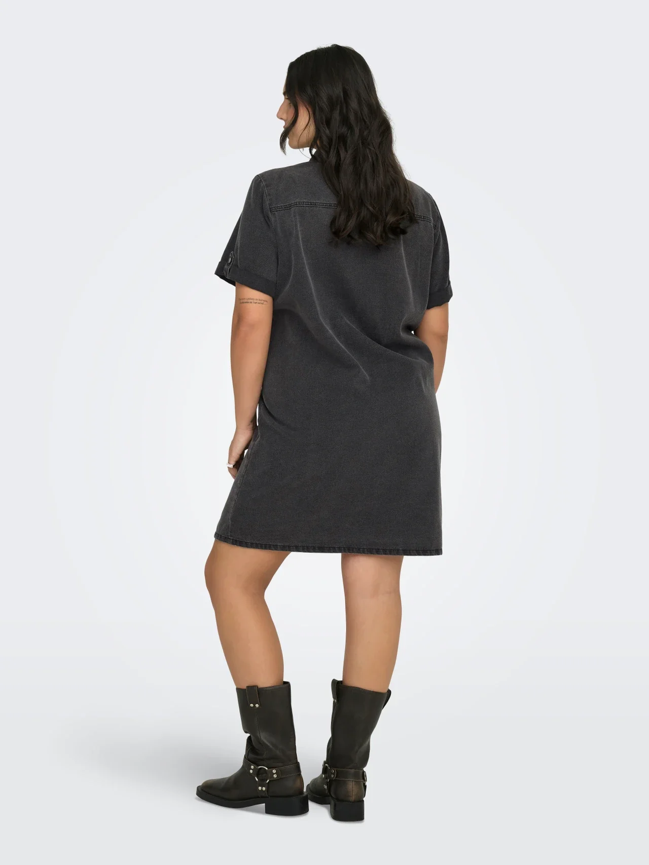 Only Carmakoma Jurk 15368239 278217-Washed Black - Image 4