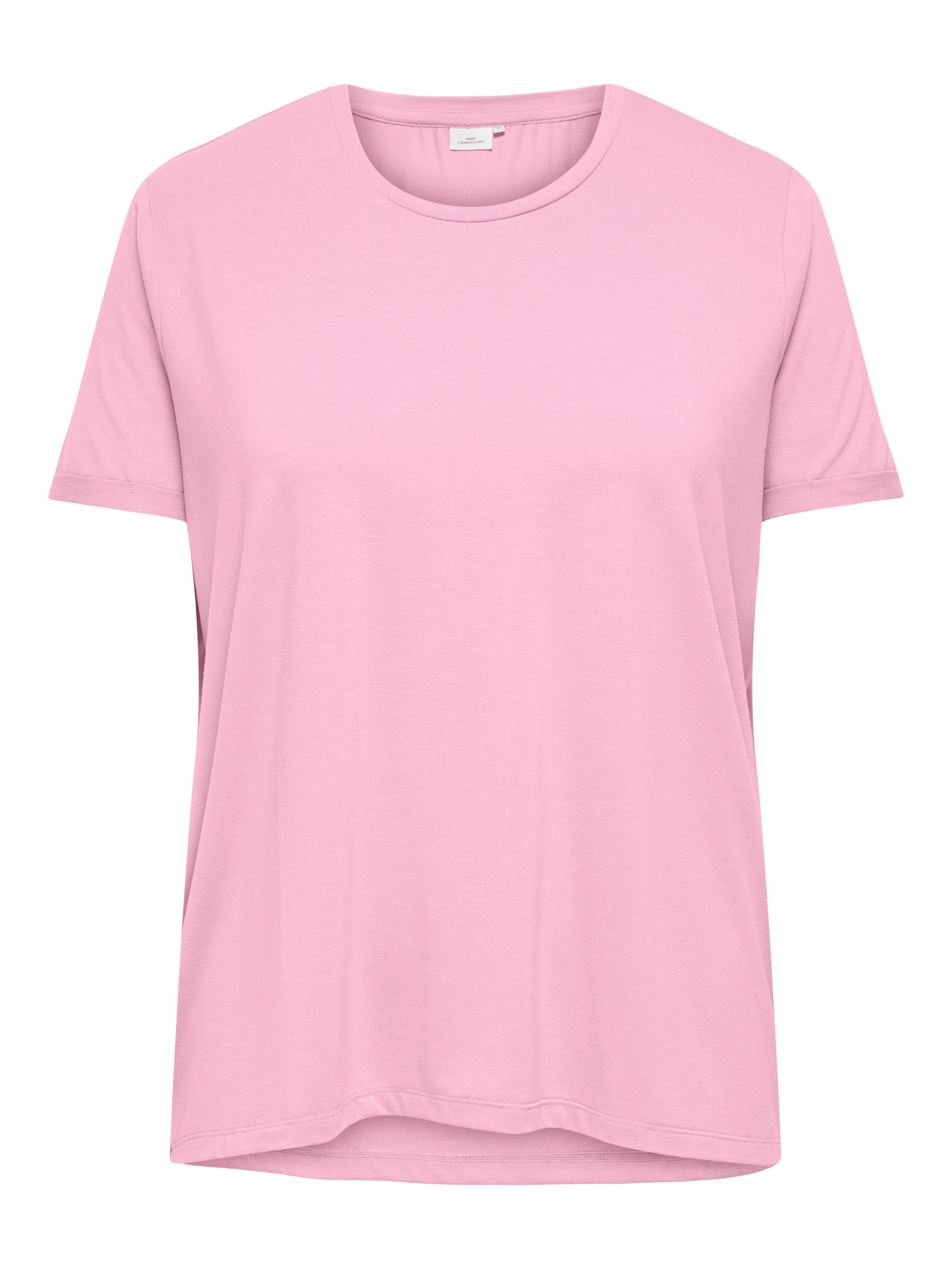 Only Carmakoma LM T-Shirt 15332082 222912-Pink Lady - Image 4