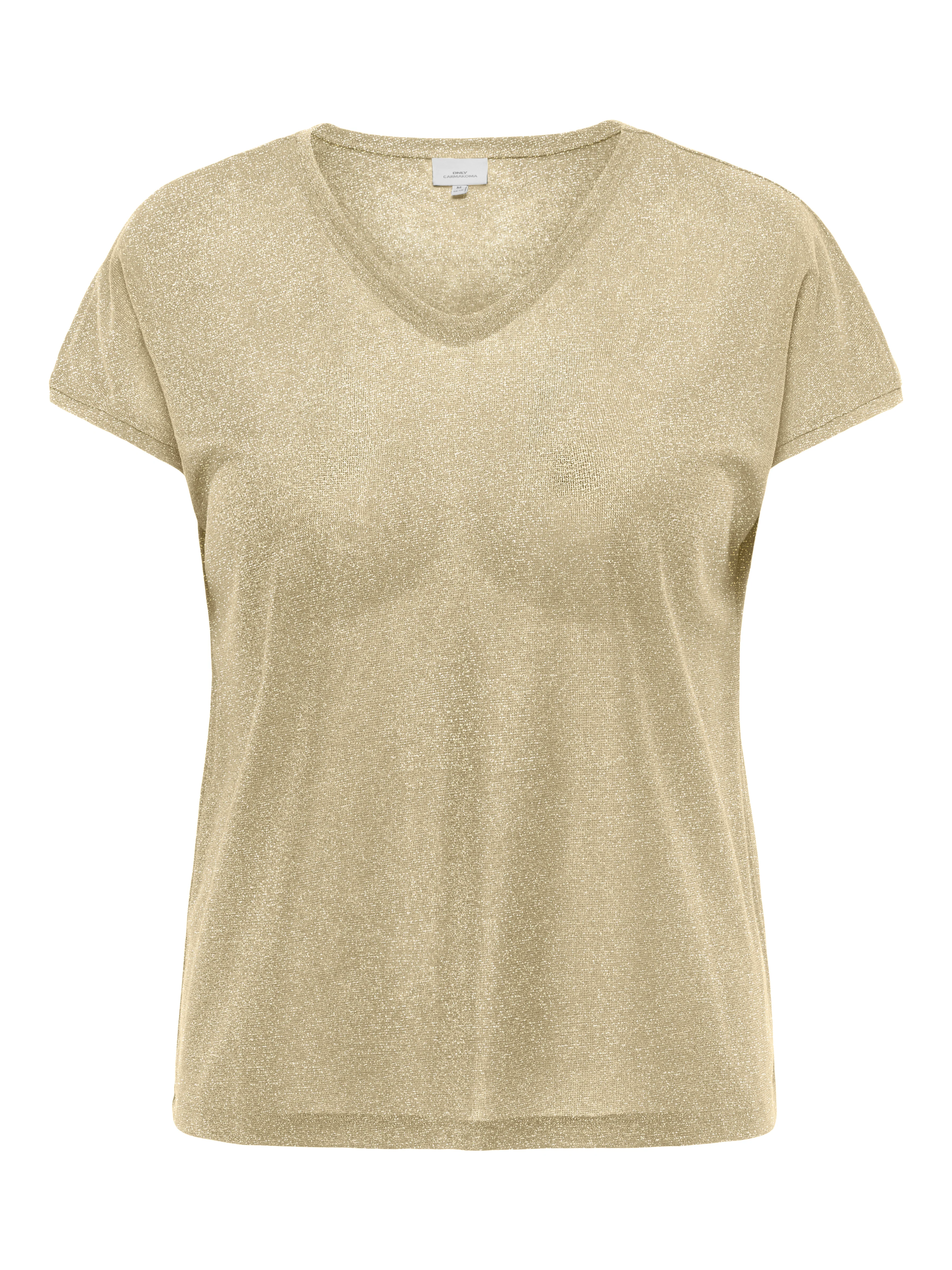 Only Carmakoma LM T-Shirt 15363649 190260-Gold Colour