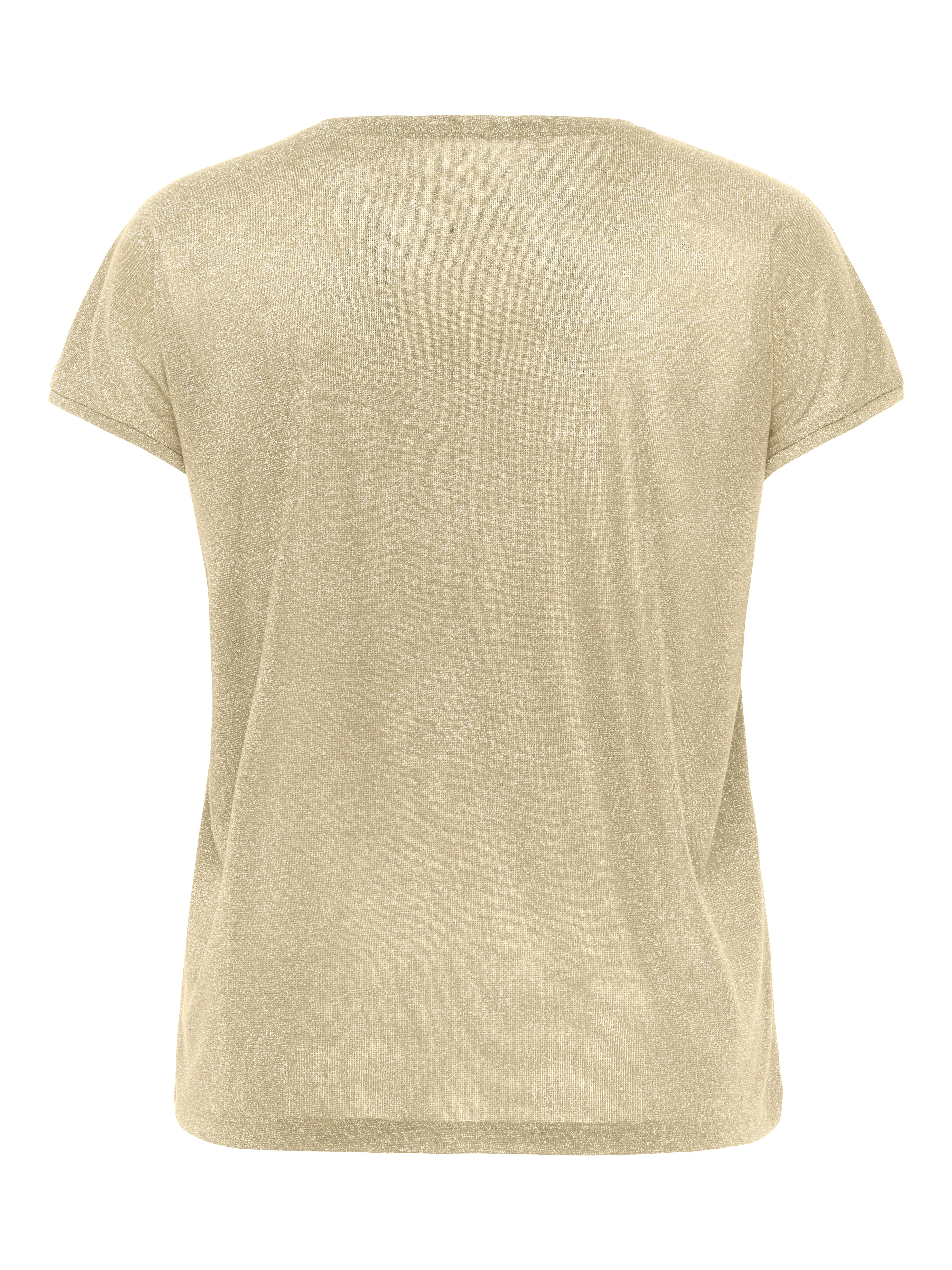 Only Carmakoma LM T-Shirt 15363649 190260-Gold Colour - Image 2