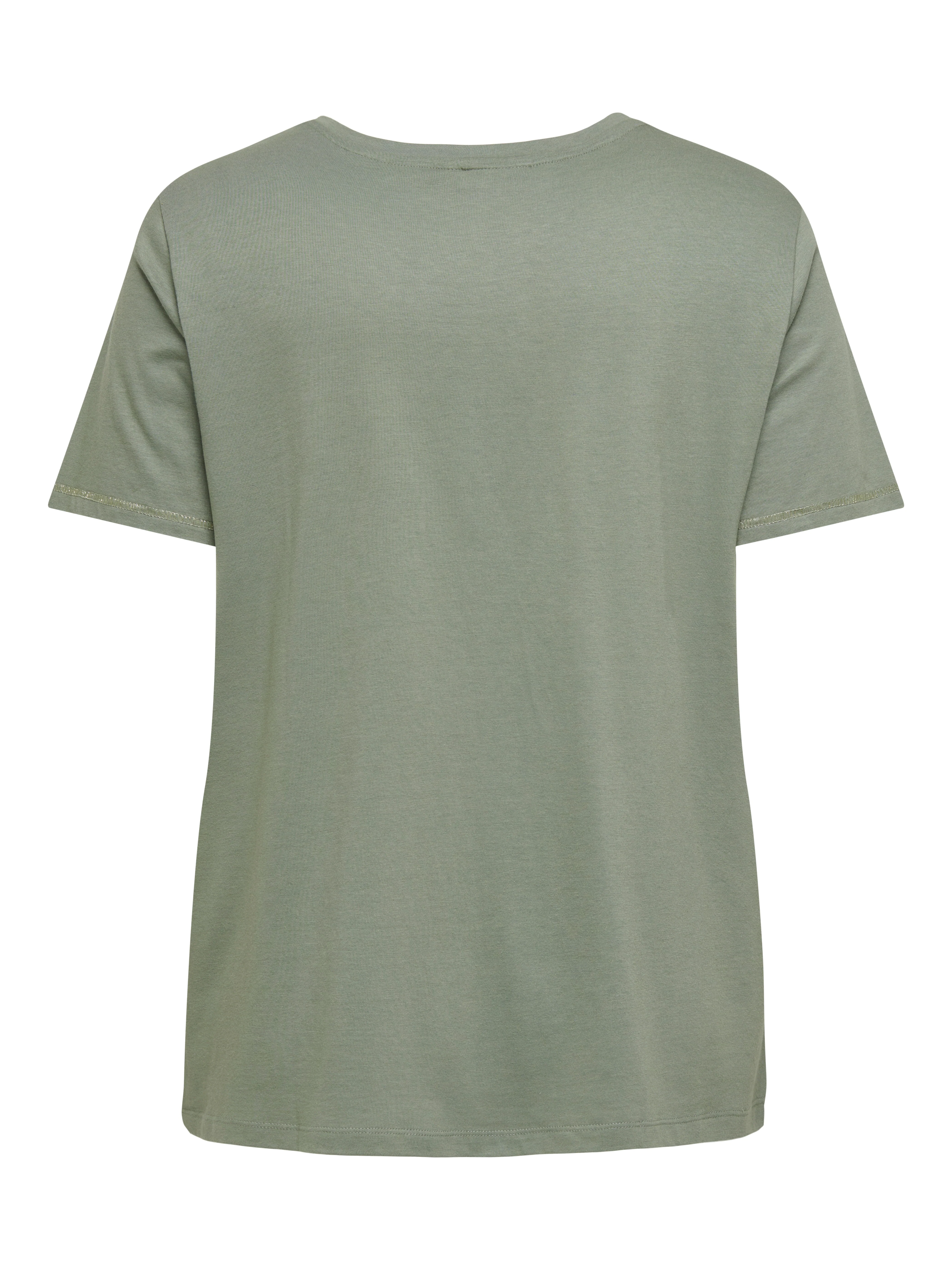 Only Carmakoma LM T-Shirt 15369538 207131-Laurel Wreath - Image 2