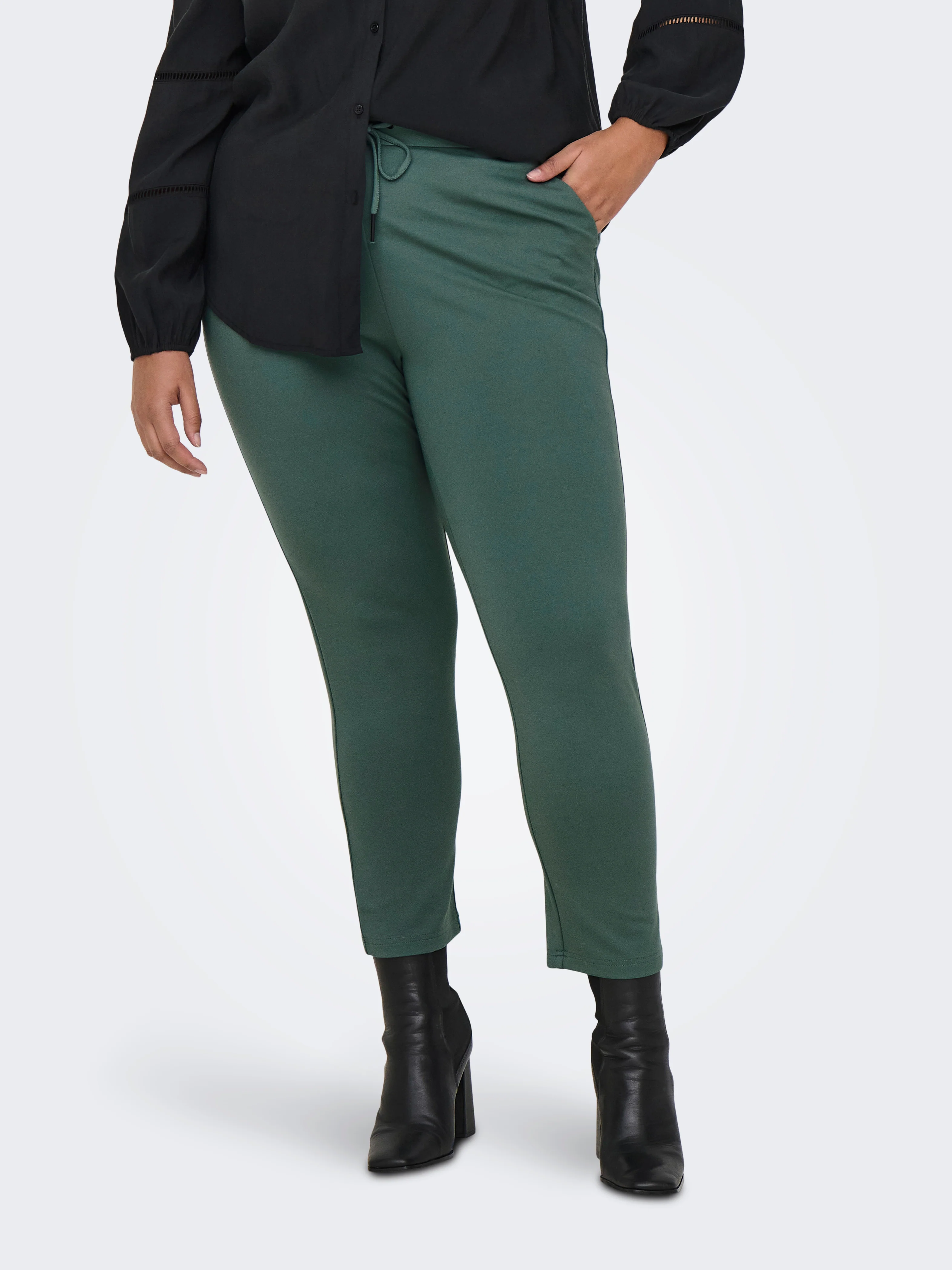 Only Carmakoma PANTALON 15174938 183140-Dark Forest - Image 86
