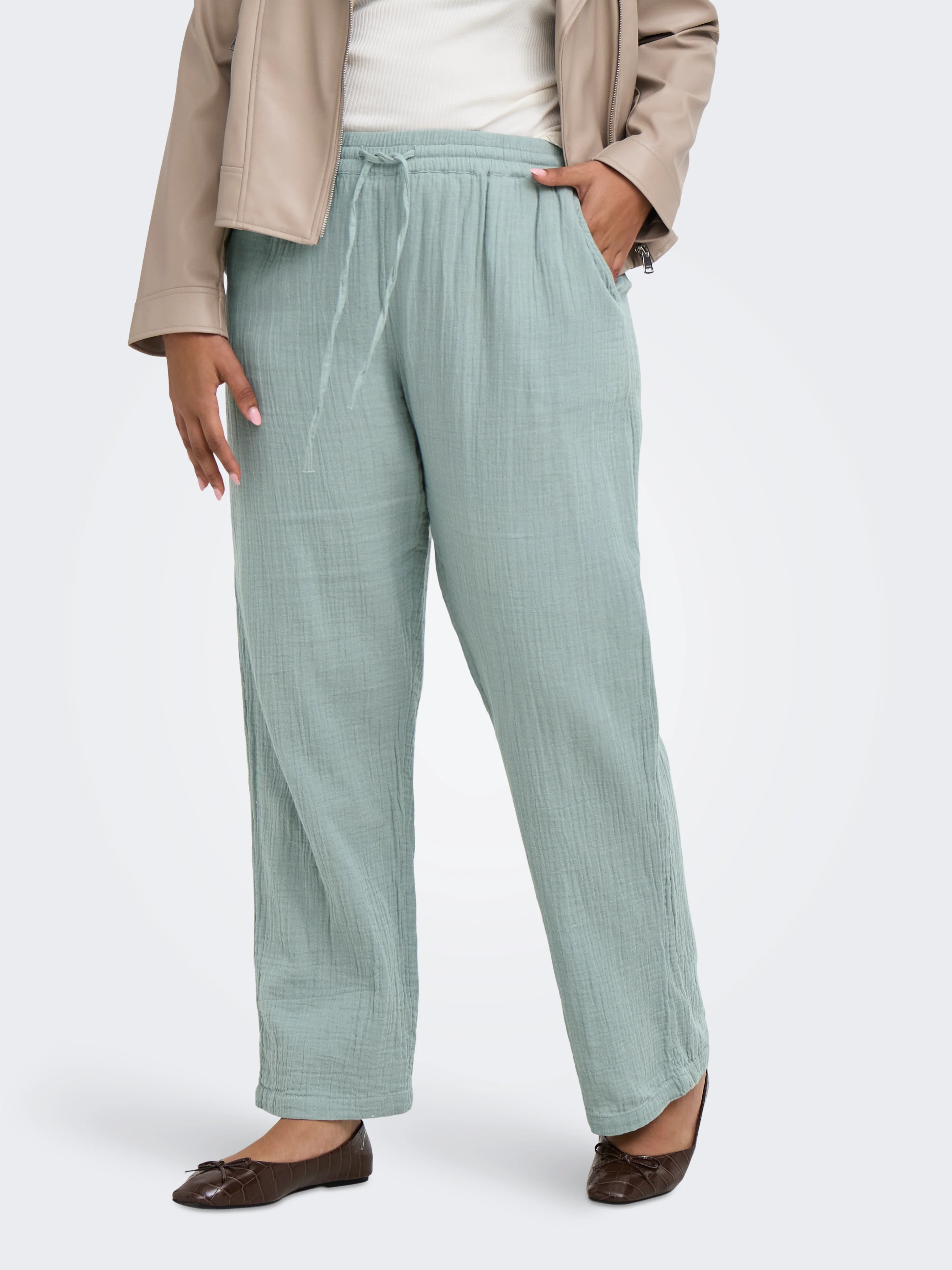 Only Carmakoma PANTALON 15327807 179894-Abyss - Image 58