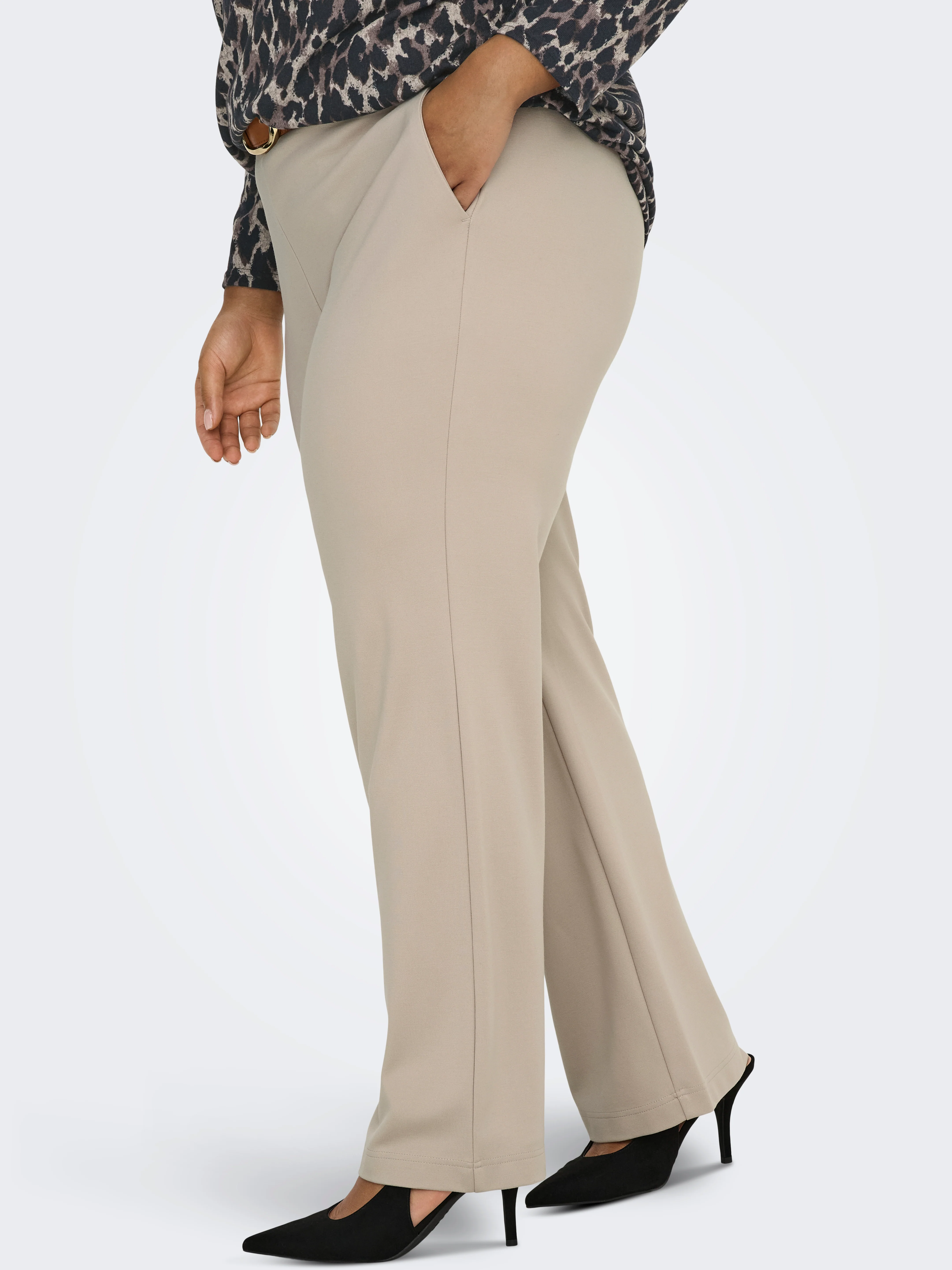 Only Carmakoma PANTALON 15352733 210250-Pure Cashmere - Image 57