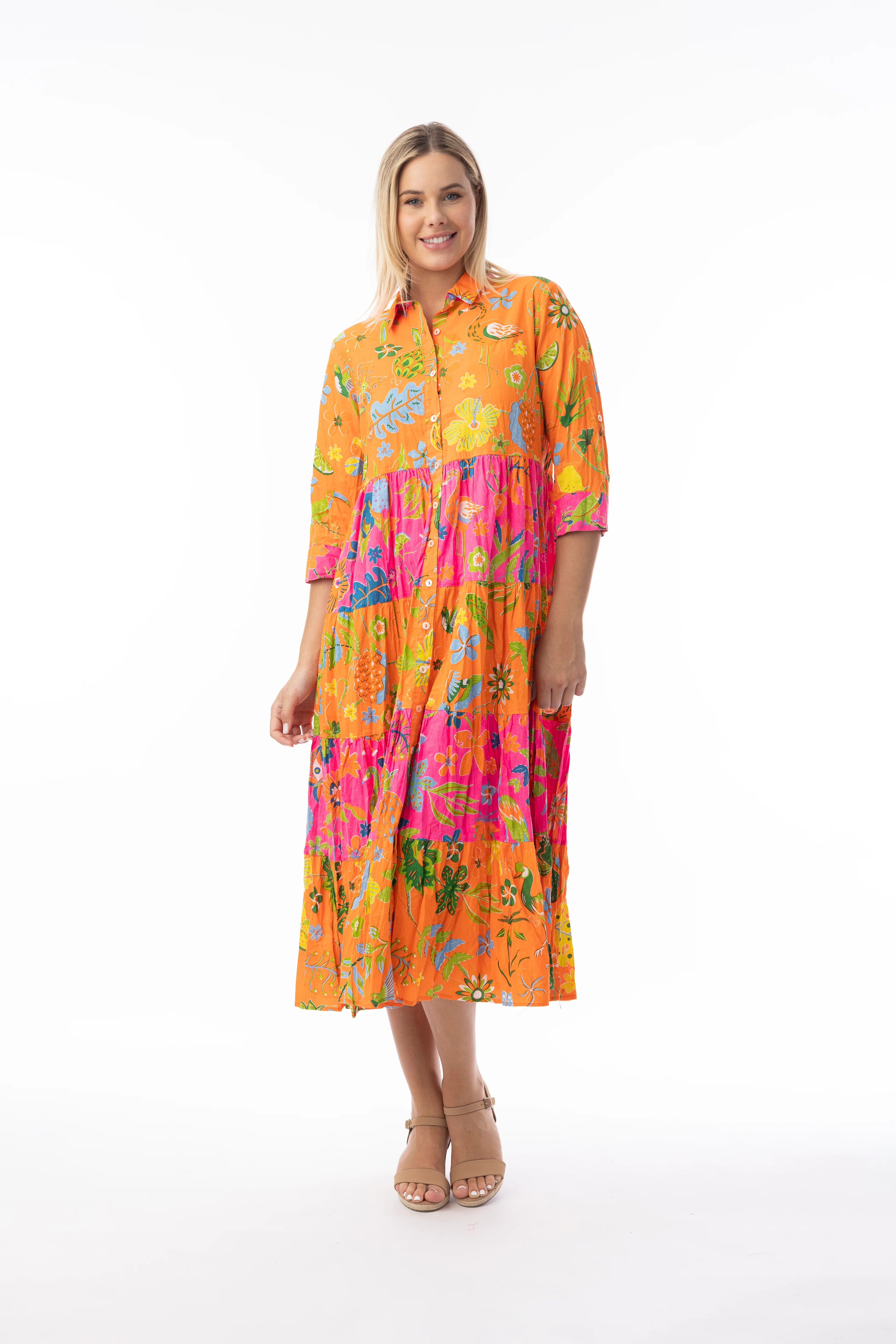Orientique Jurk 10080 Print