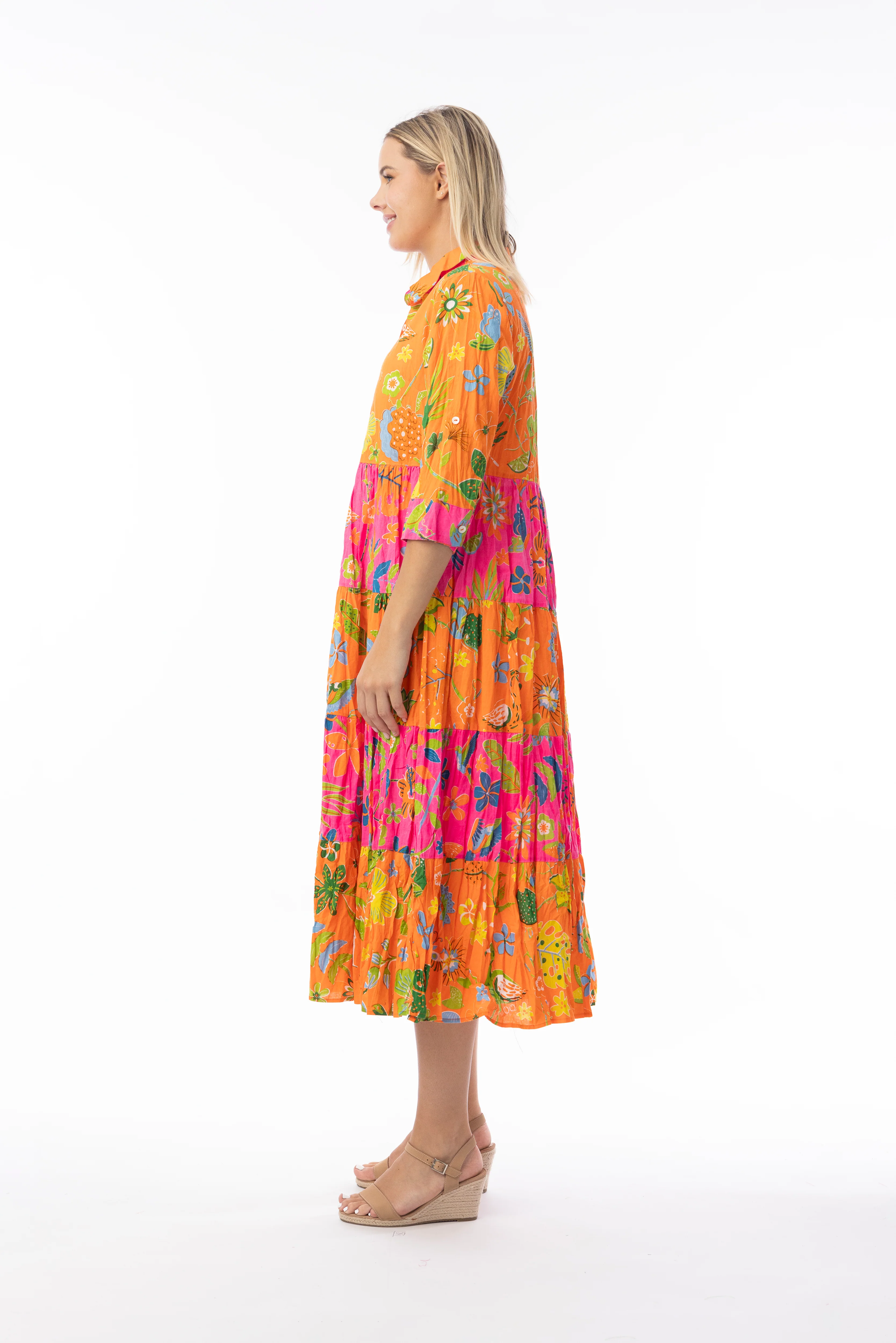 Orientique Jurk 10080 Print - Image 3