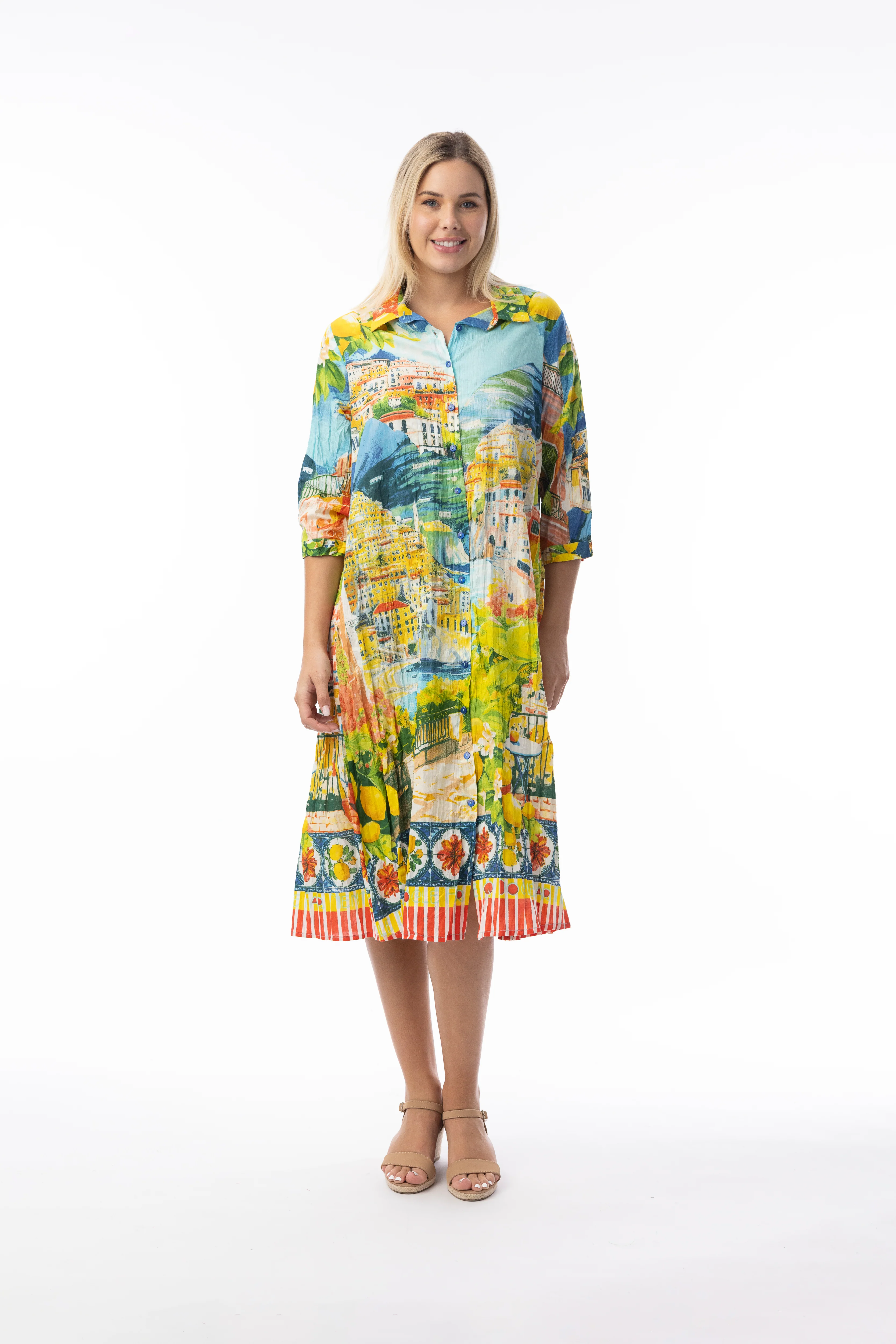 Orientique Jurk 30182 Print