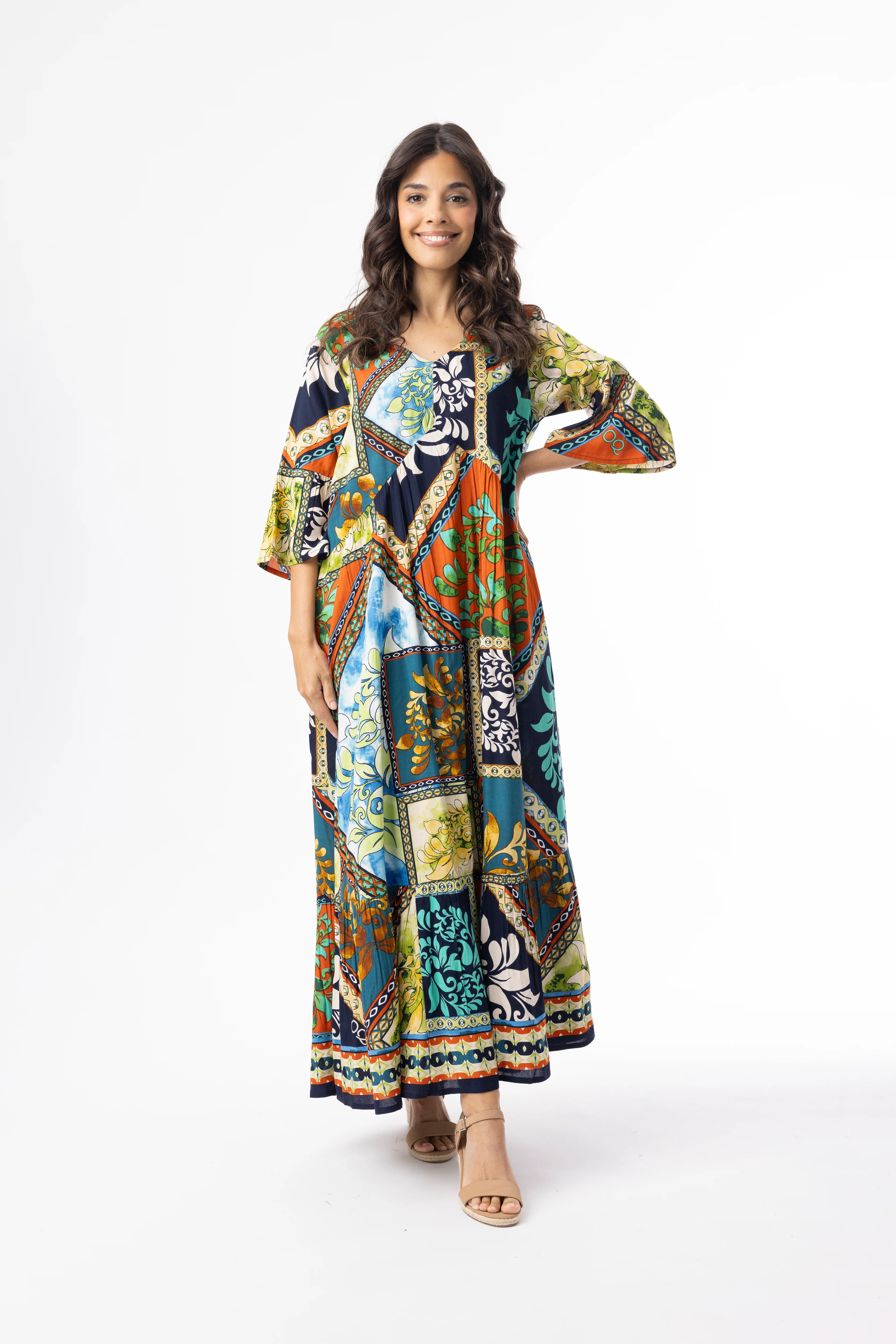 Orientique Jurk 40204 Print - Image 4