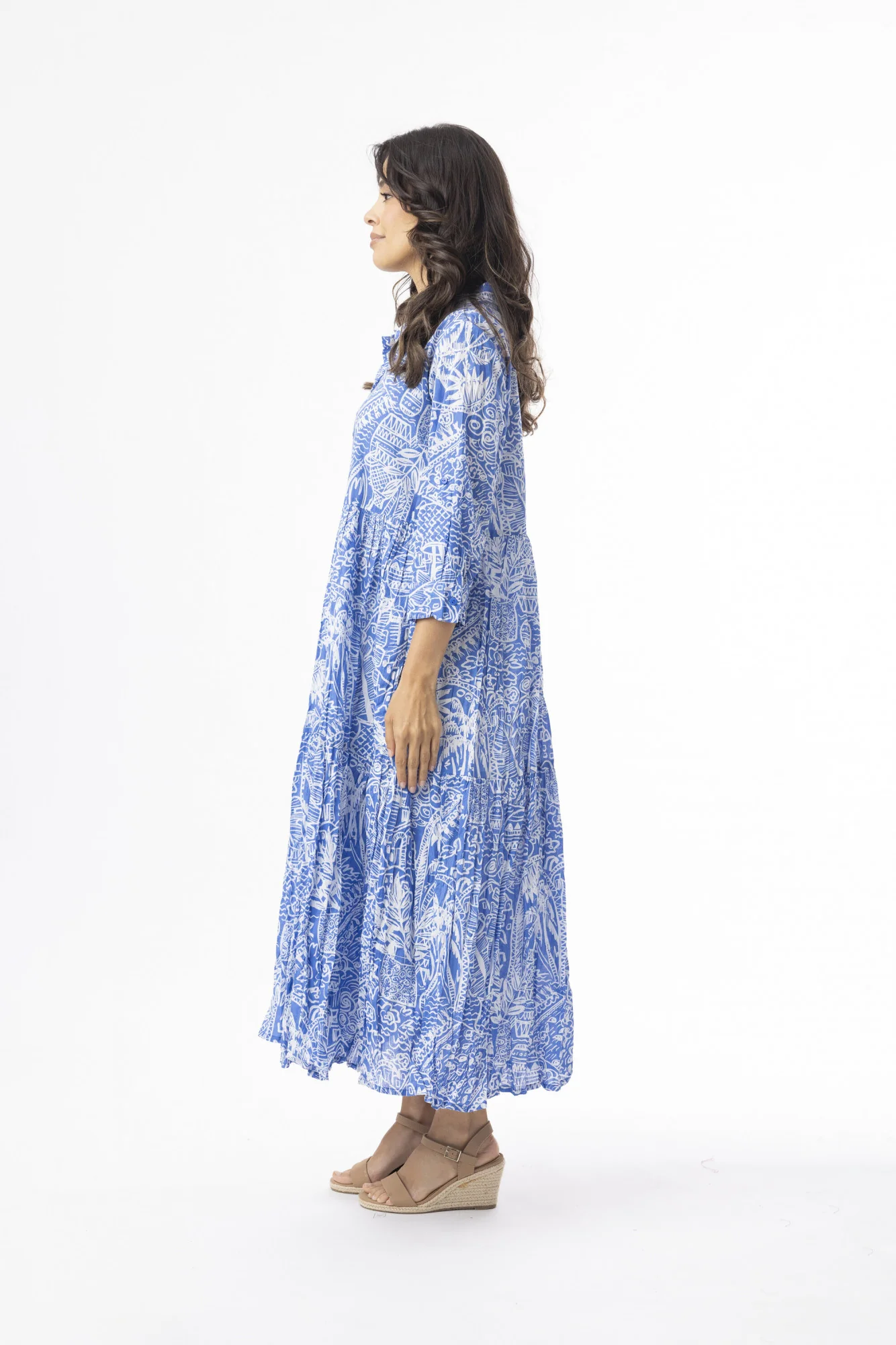Orientique Jurk 40228 Blue - Image 2