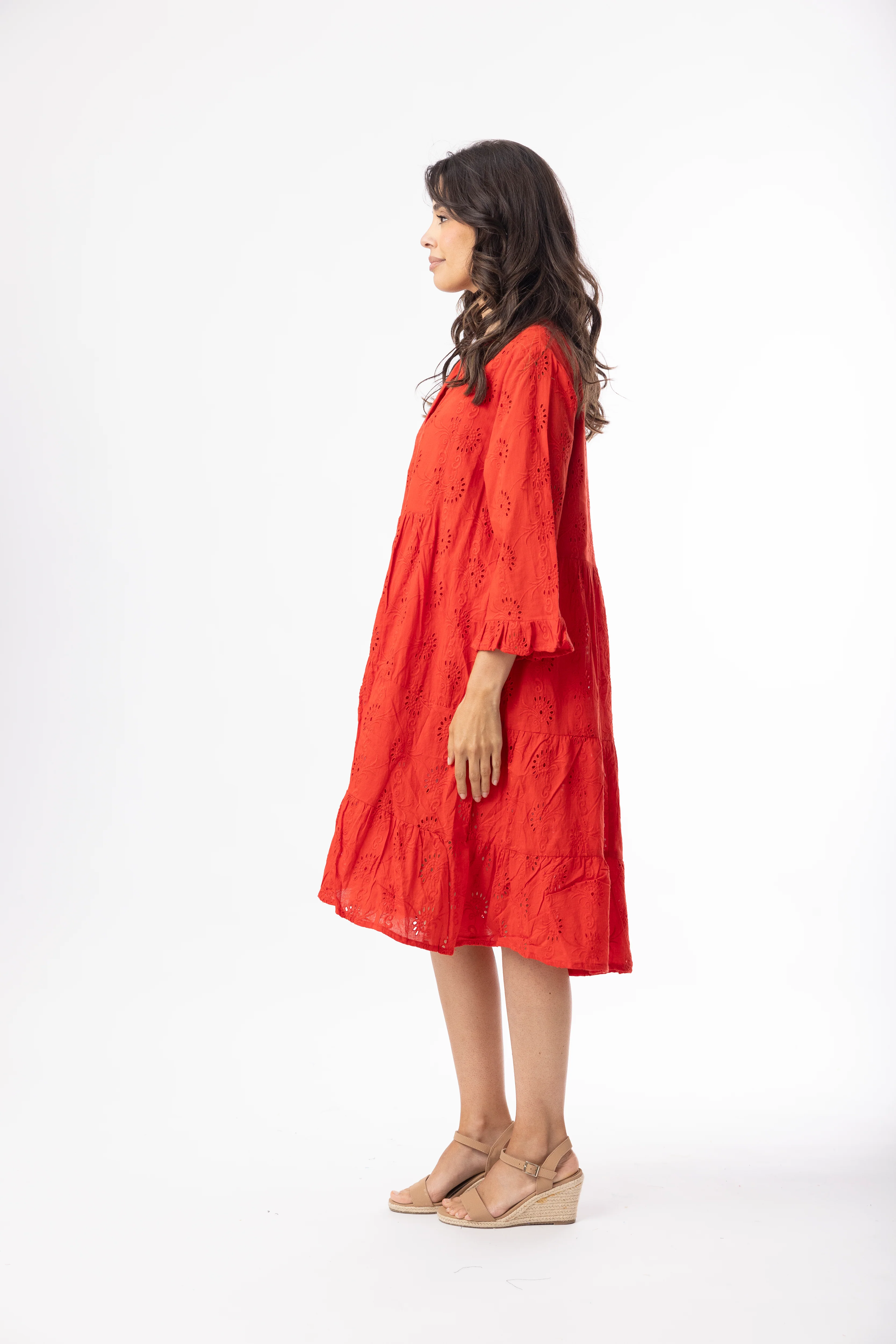 Orientique Jurk 40239 Red - Image 4