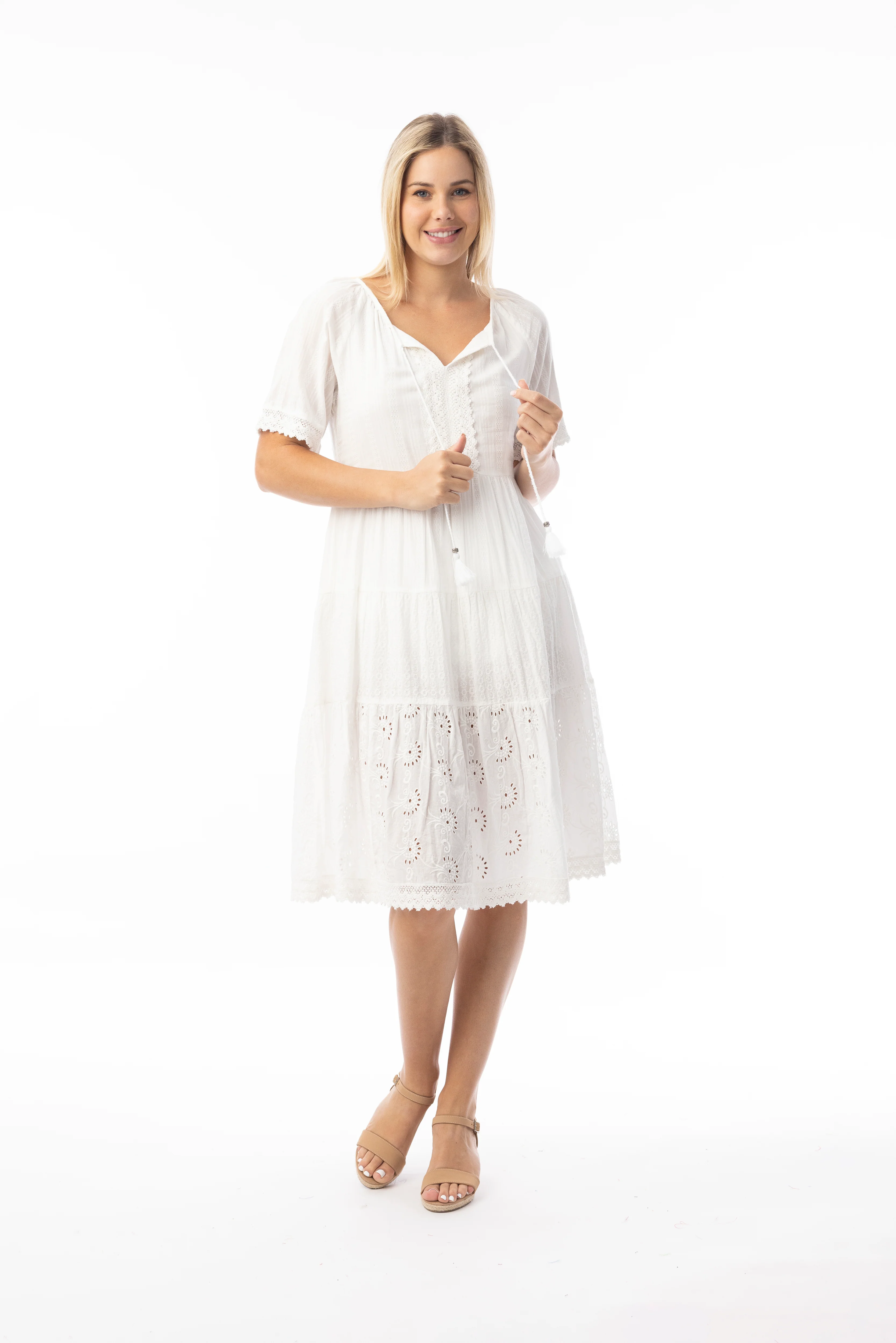 Orientique Jurk 40240 White