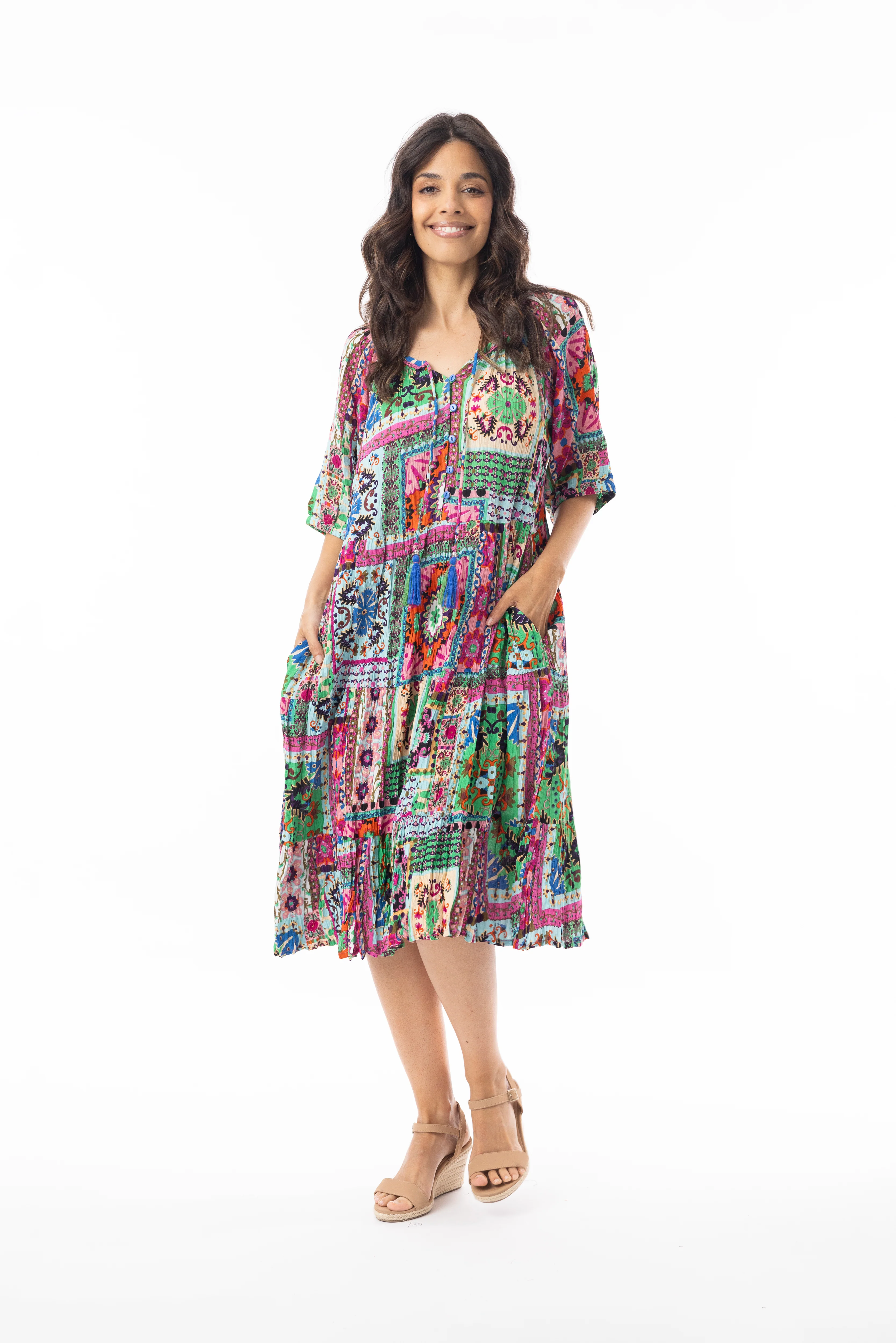 Orientique Jurk 61741 Print