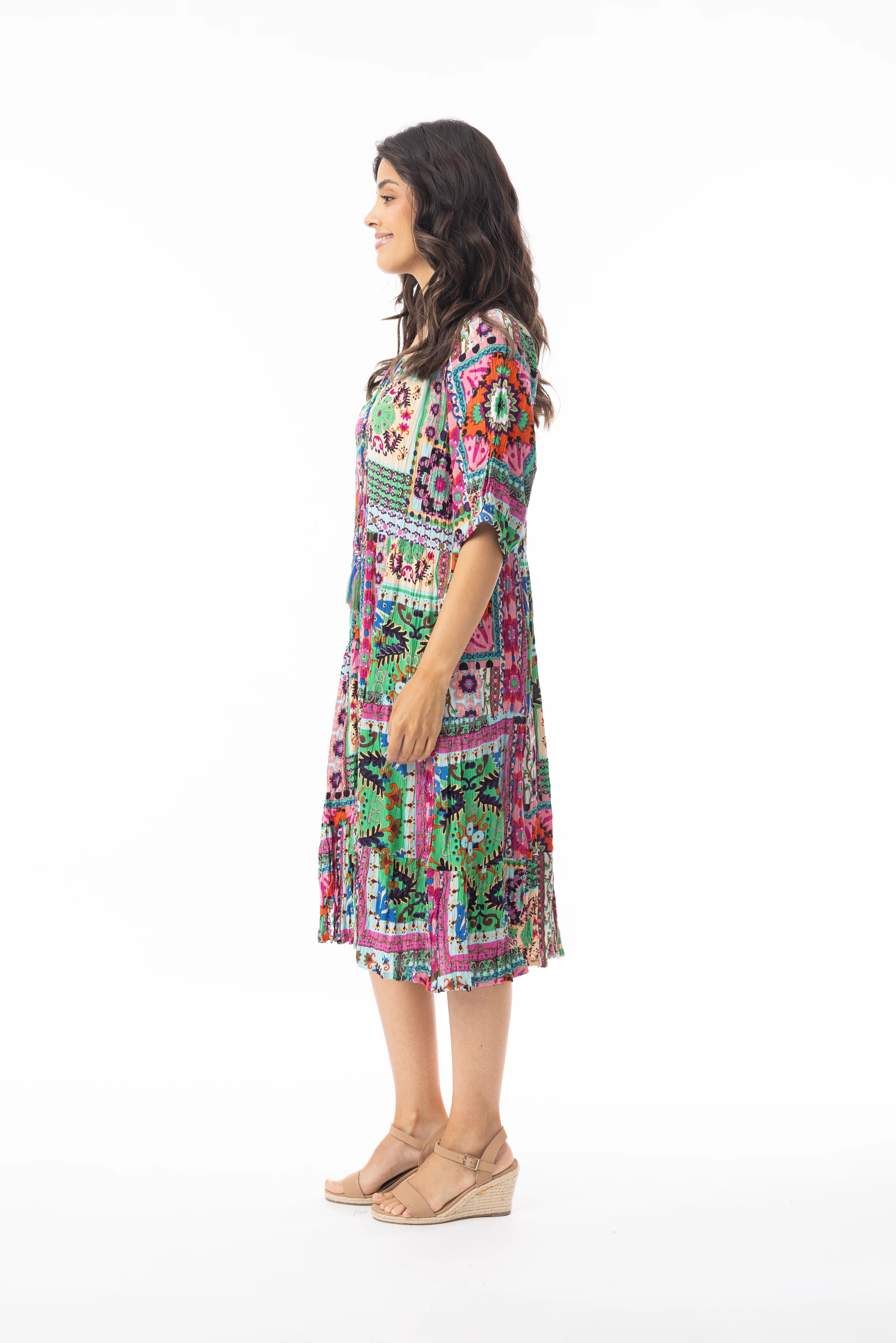 Orientique Jurk 61741 Print - Image 3