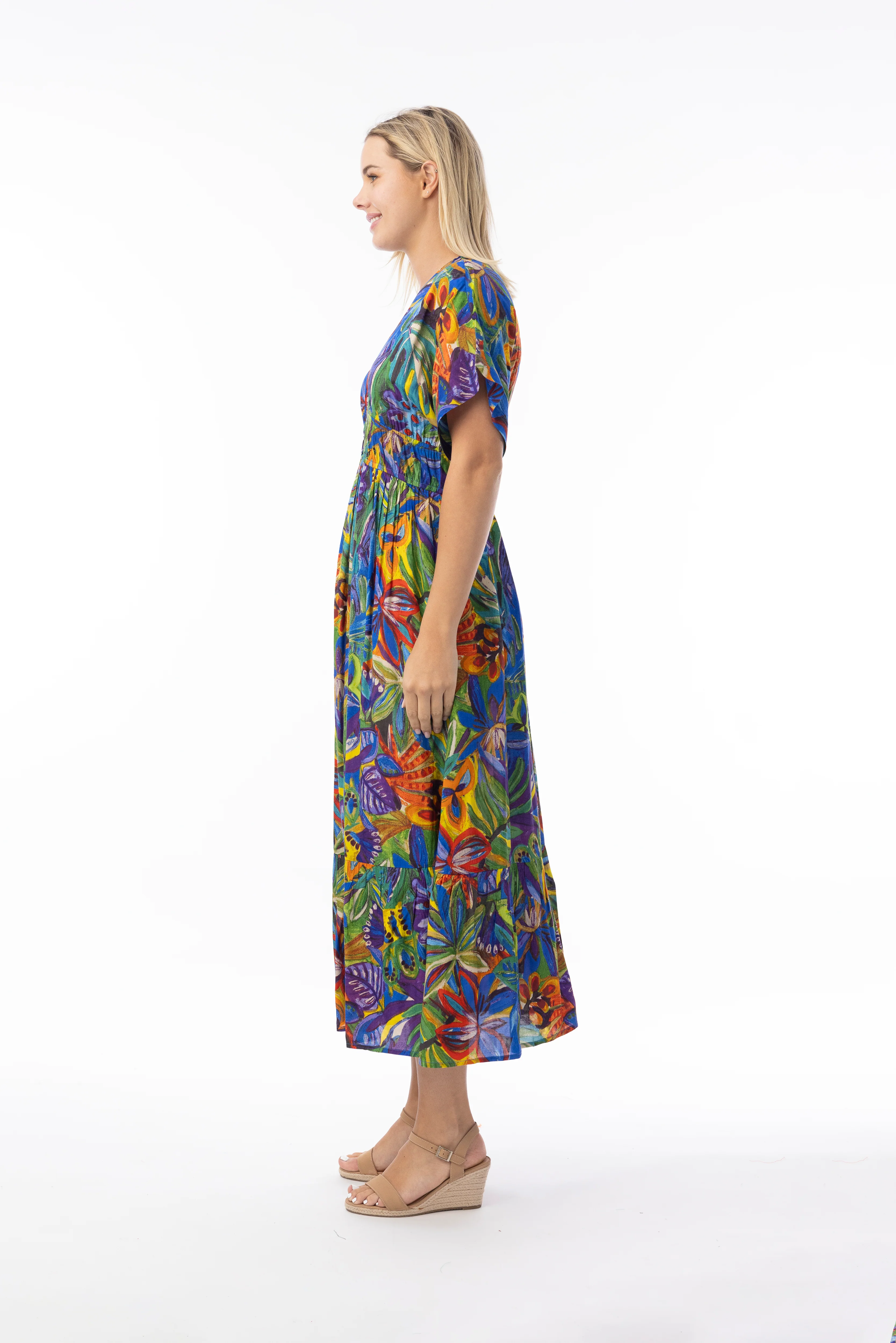 Orientique Jurk 81357 Print - Image 3