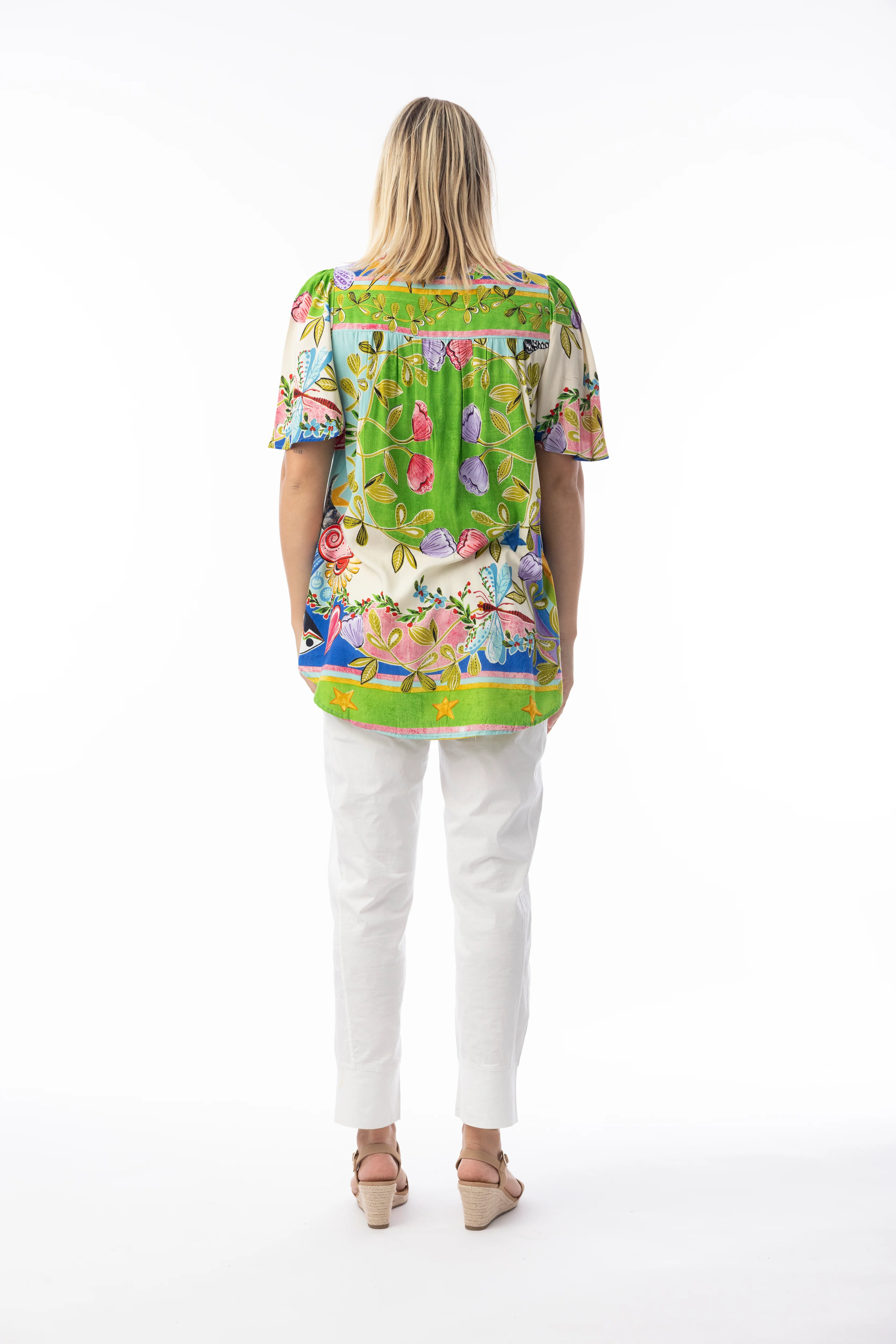 Orientique Top 42178 Print - Image 2
