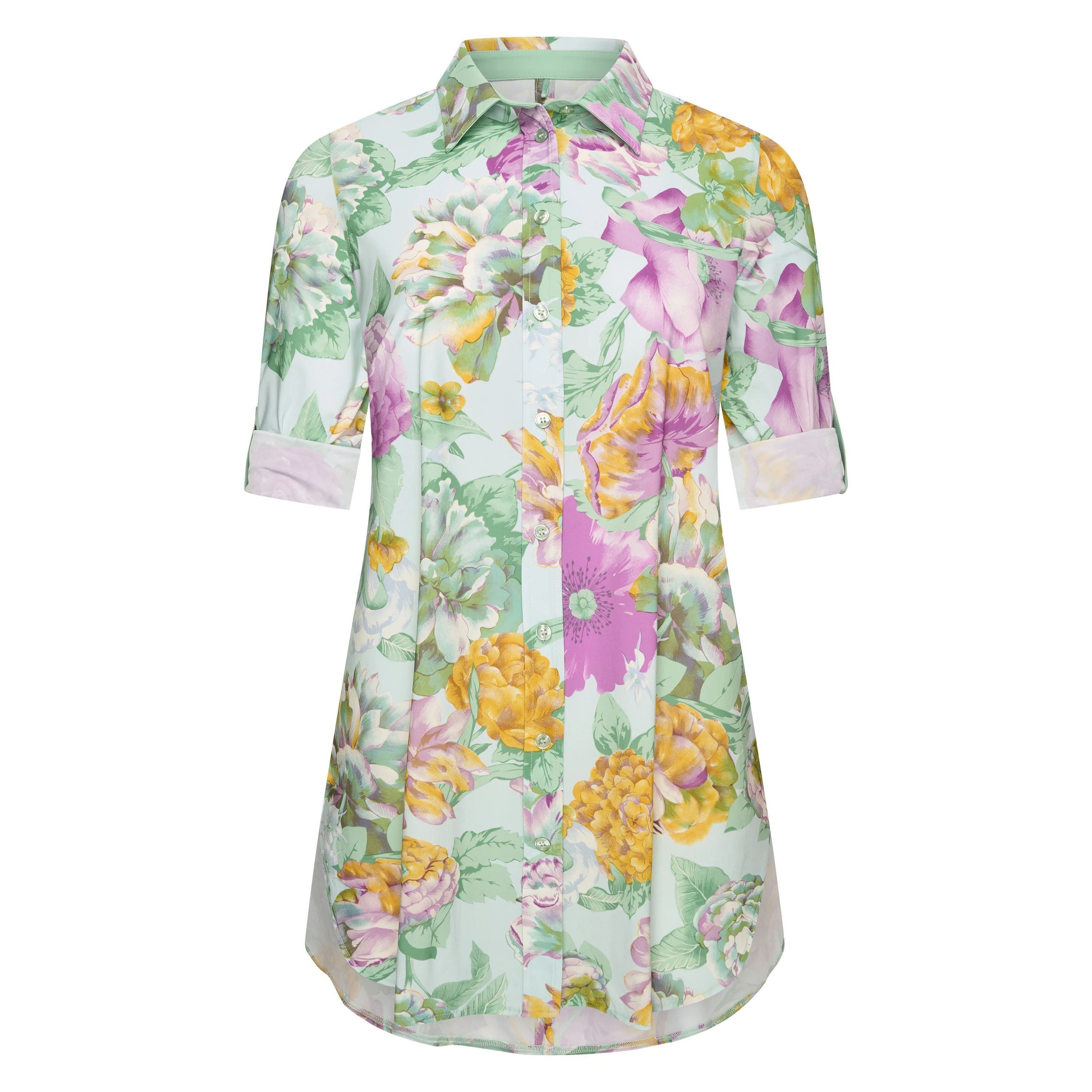 PlusBasics Blouse 18 192 089 Spring Garden - Image 3