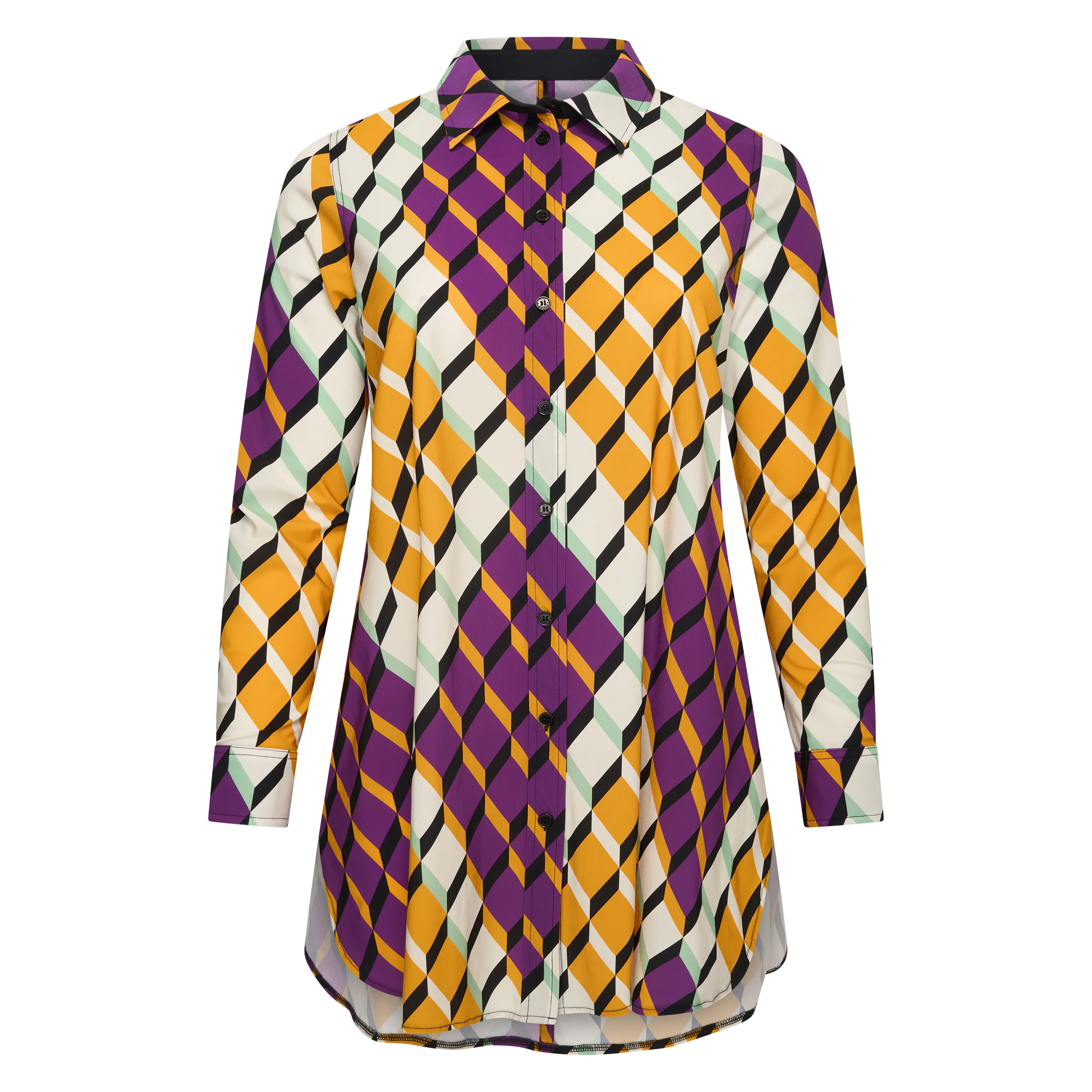 PlusBasics Blouse 18 192 089 Summer Graphic - Image 6