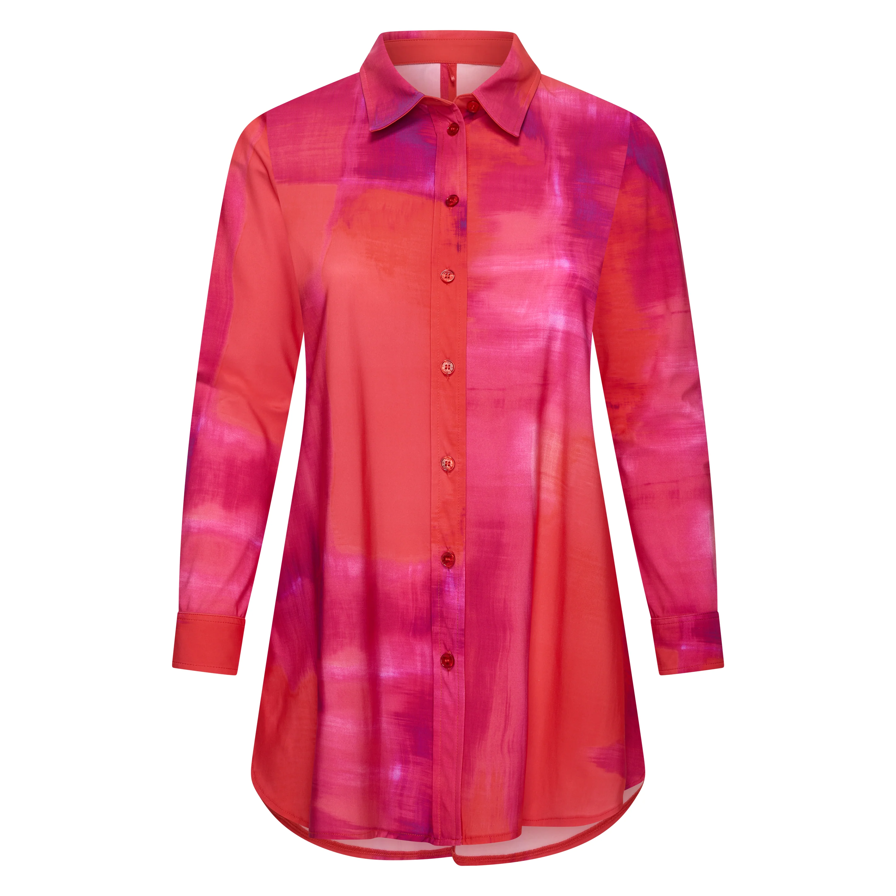 PlusBasics Blouse 18 261 084 Bright Batik