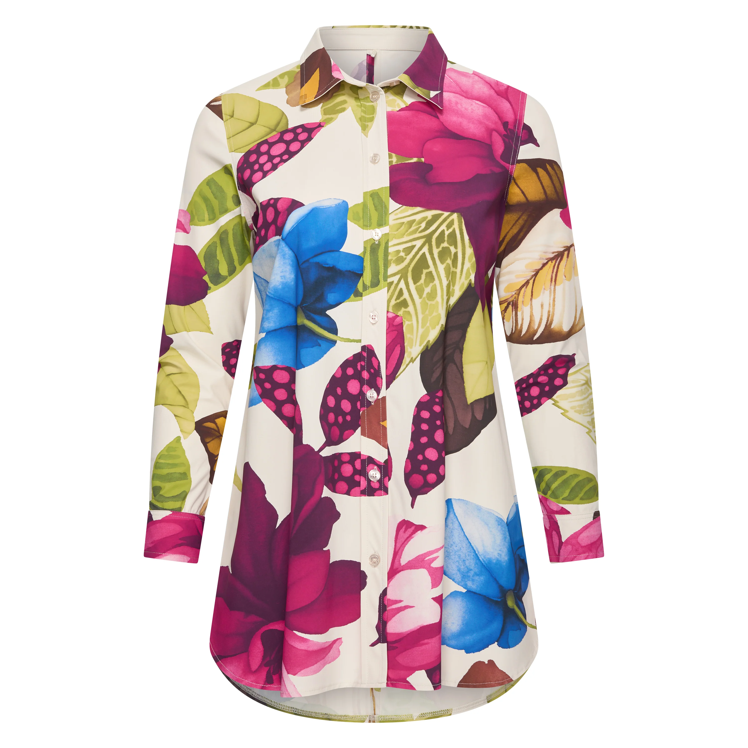 PlusBasics Blouse 18 261 084 Mega Flower - Image 2