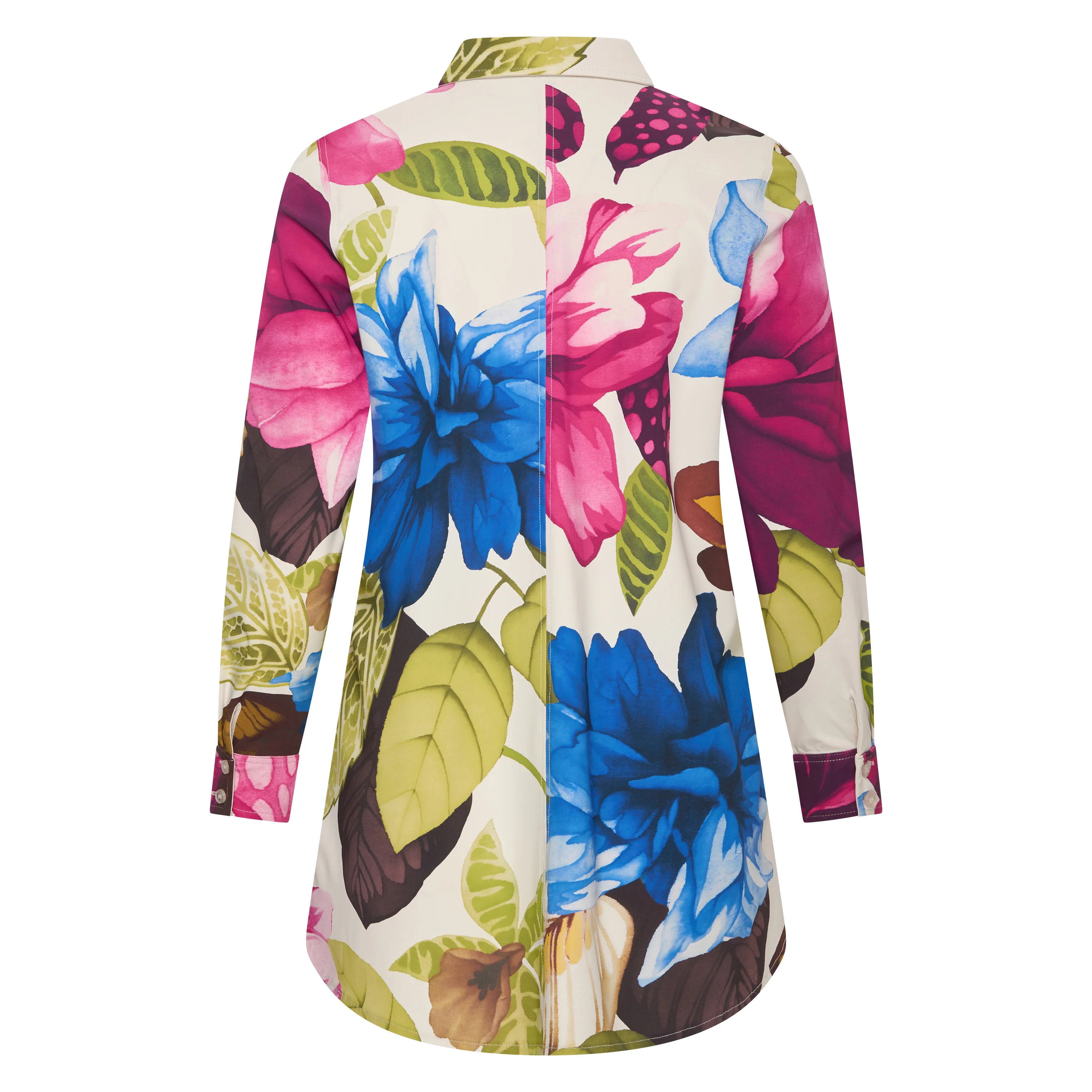 PlusBasics Blouse 18 261 084 Mega Flower - Image 3