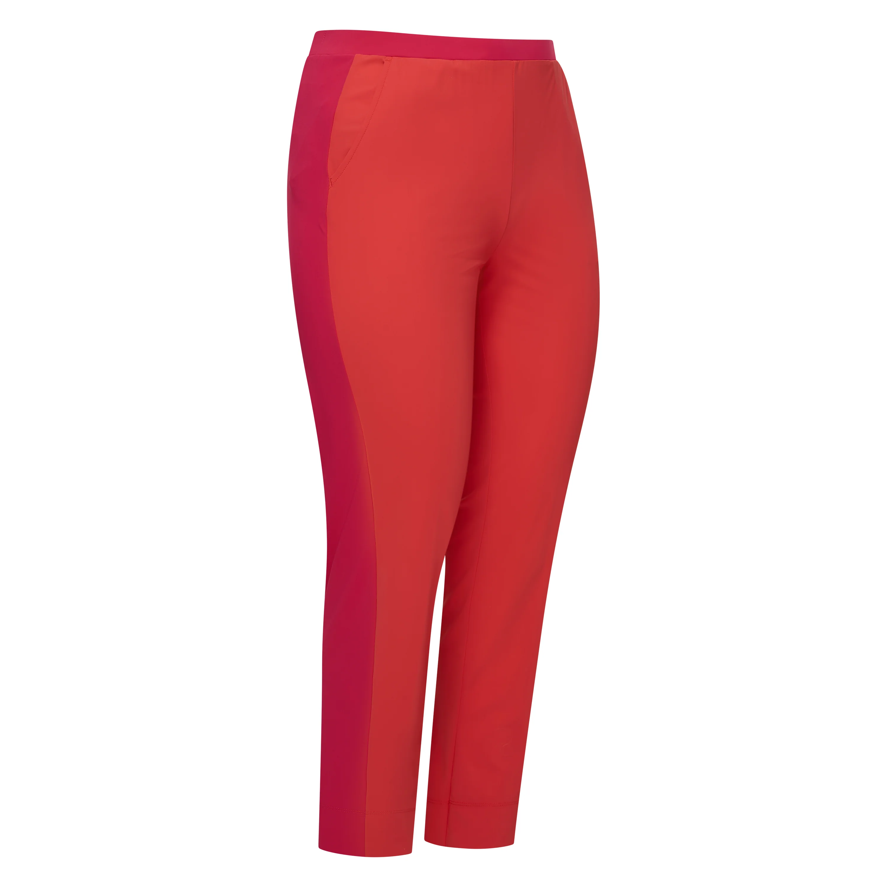 PlusBasics Pantalon 7/8 10 201 063 Saffraan/Pink - Image 3