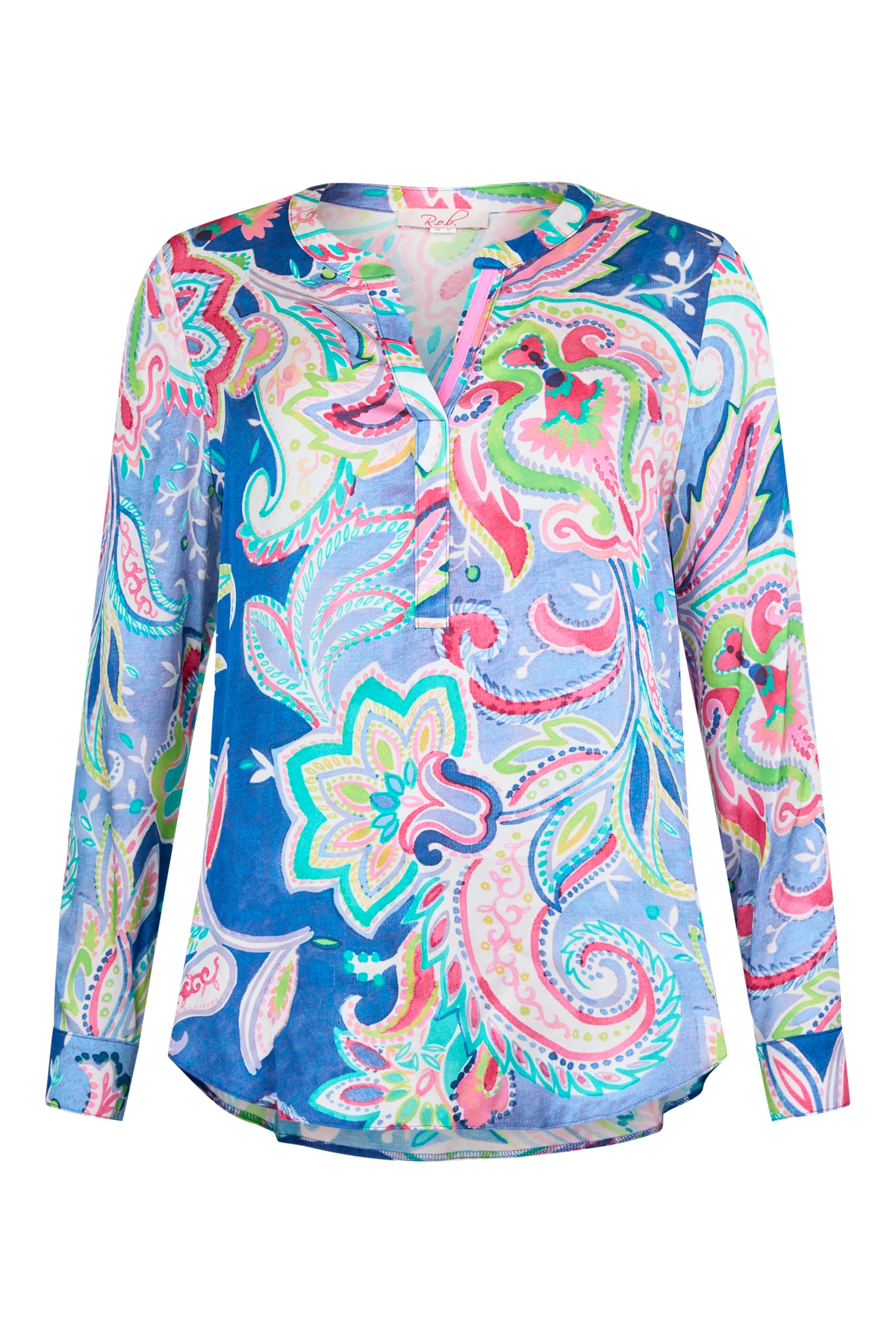 R.O.B Blouse 162-56437-55129-0 Palace Blue - Image 4