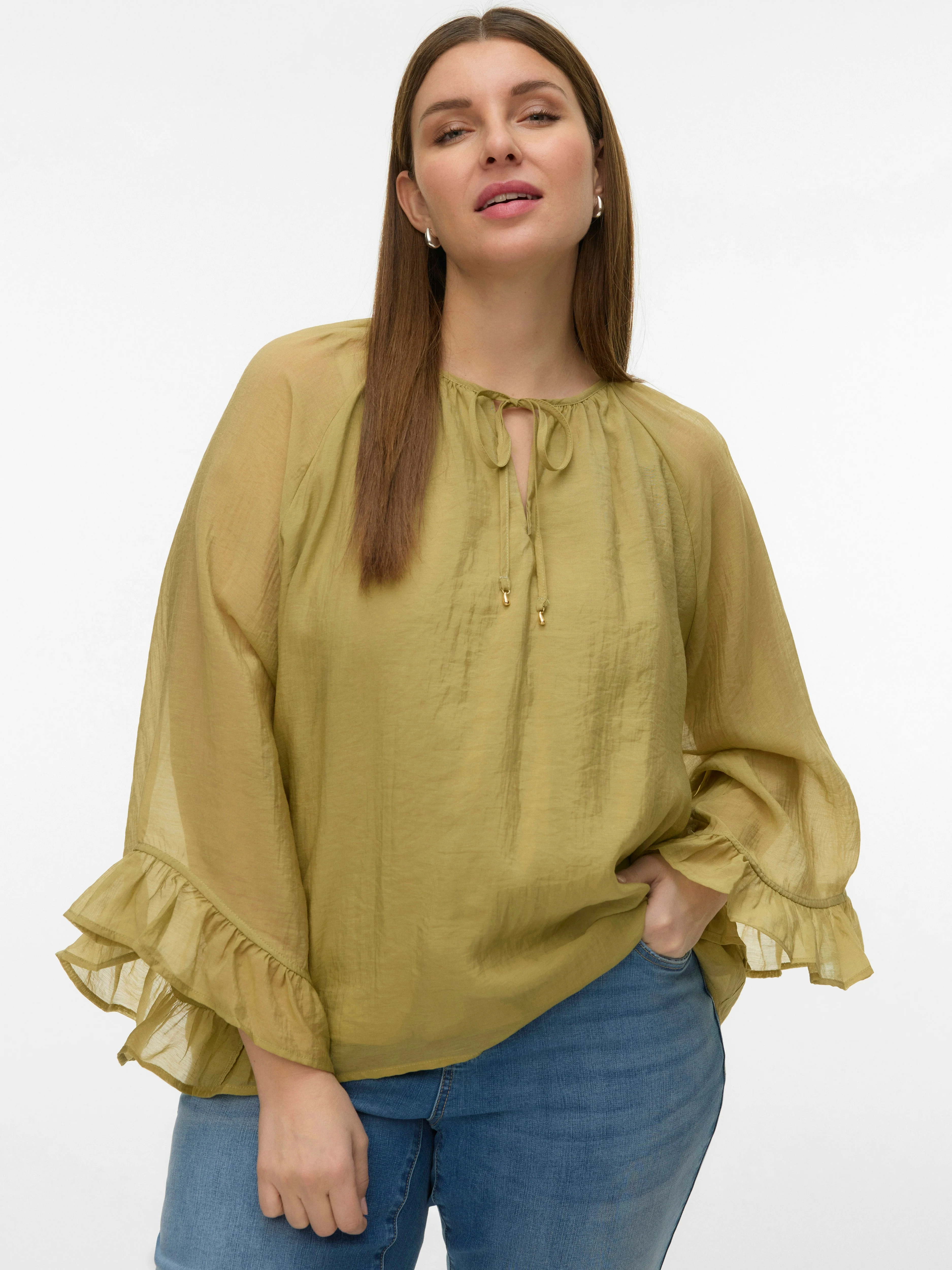 Vero Moda Curve Blouse 10351080 283855-Winter Pear - Image 116