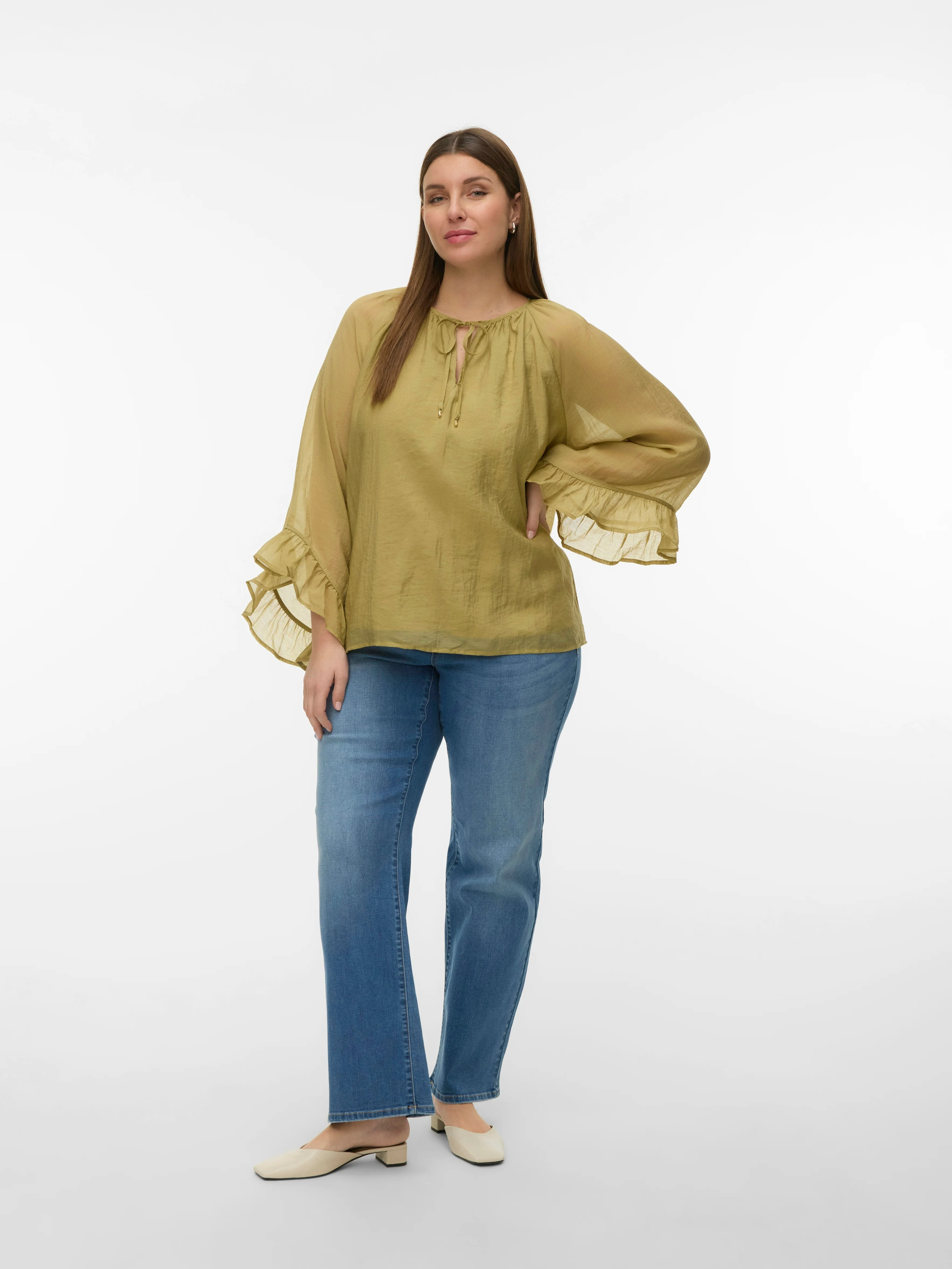 Vero Moda Curve Blouse 10351080 283855-Winter Pear - Image 80