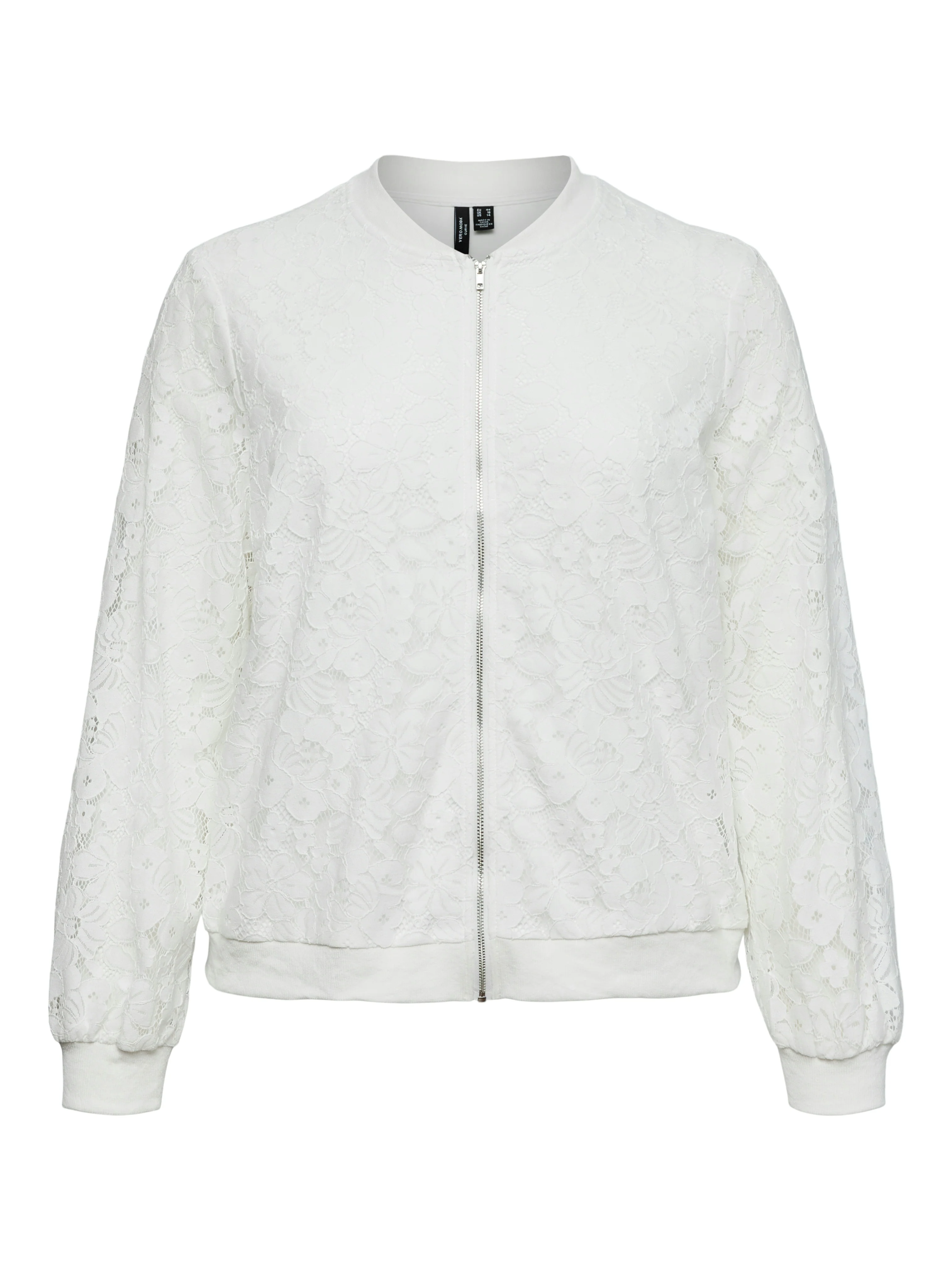 Vero Moda Curve Jas 10321079 175598002-Snow White/Flower lace