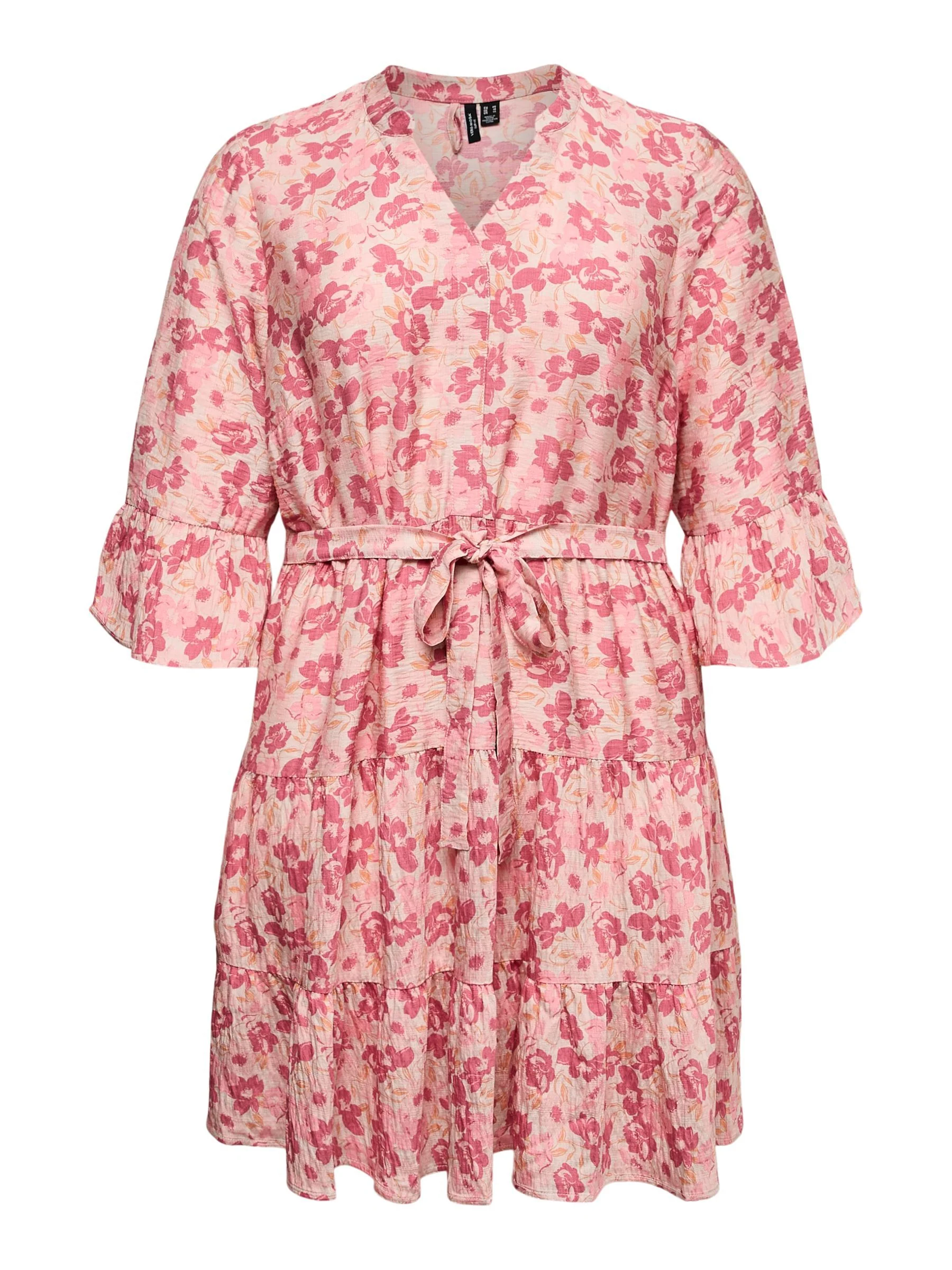 Vero Moda Curve Jurk 10335888 210350007-Chintz Rose/Tina flower