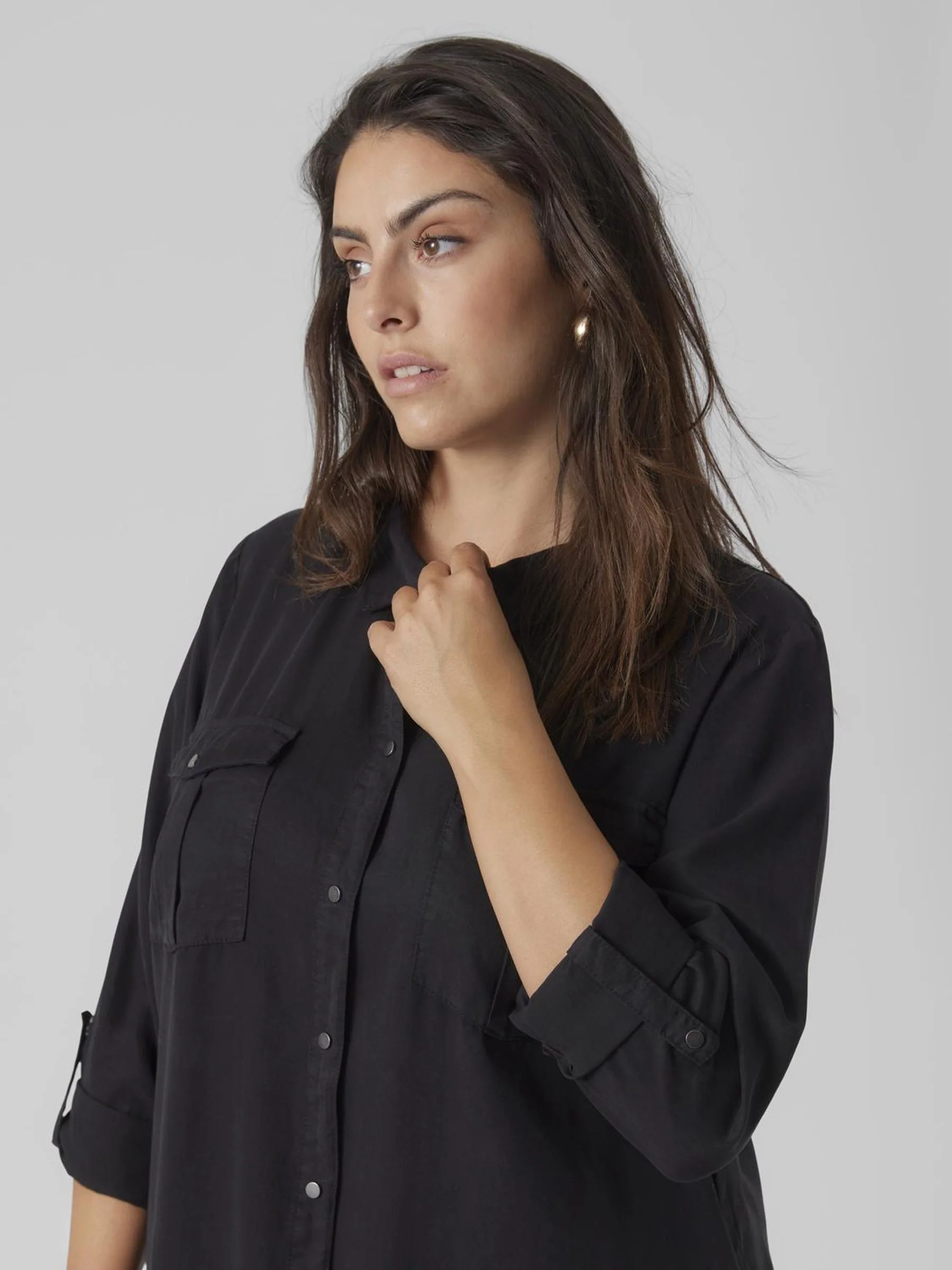 Vero Moda Curve Jurk 10285017 177868-Black - Image 11