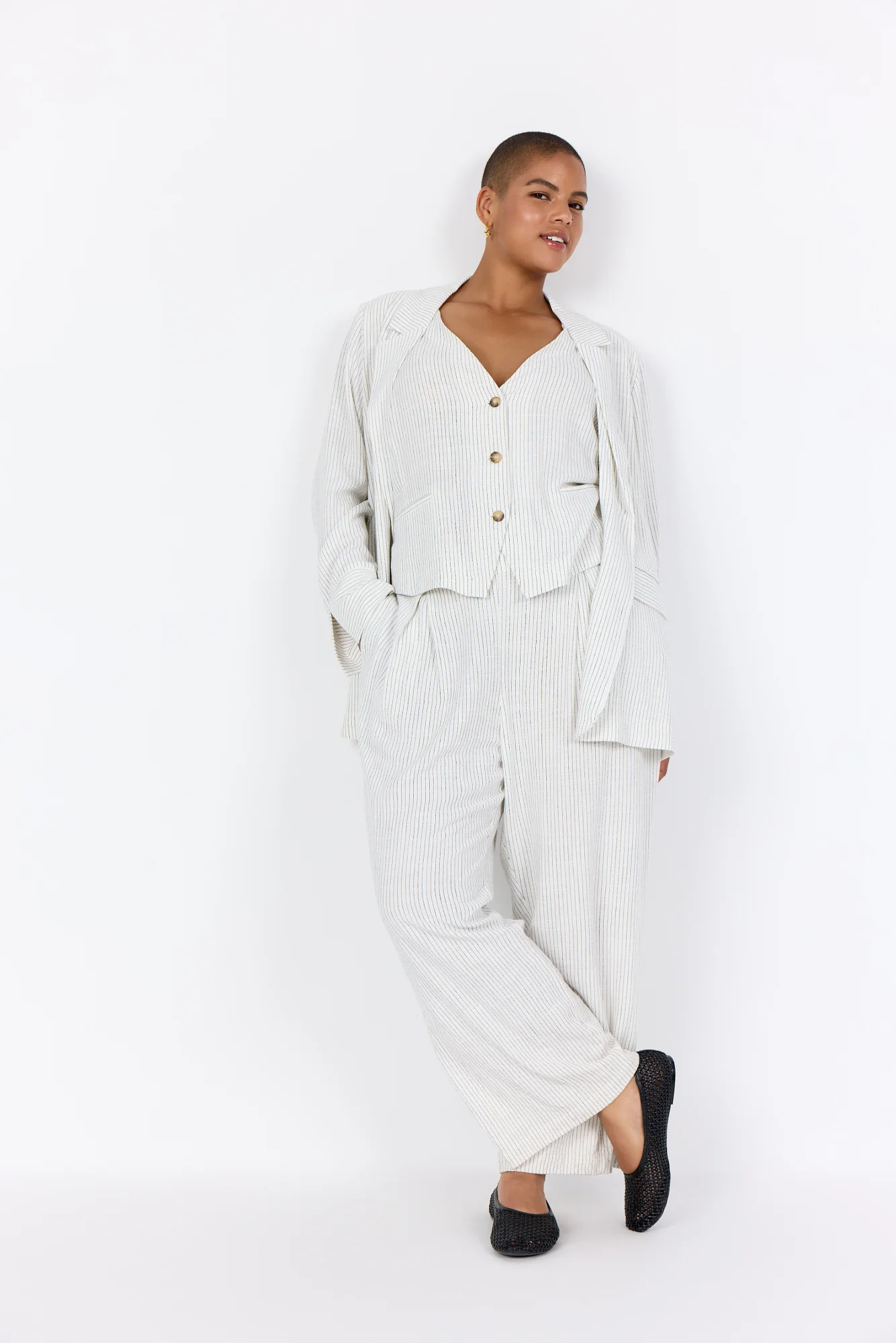 wasabiconcept Blazer W10708 1100C OFFWHITE COMBI - Image 3