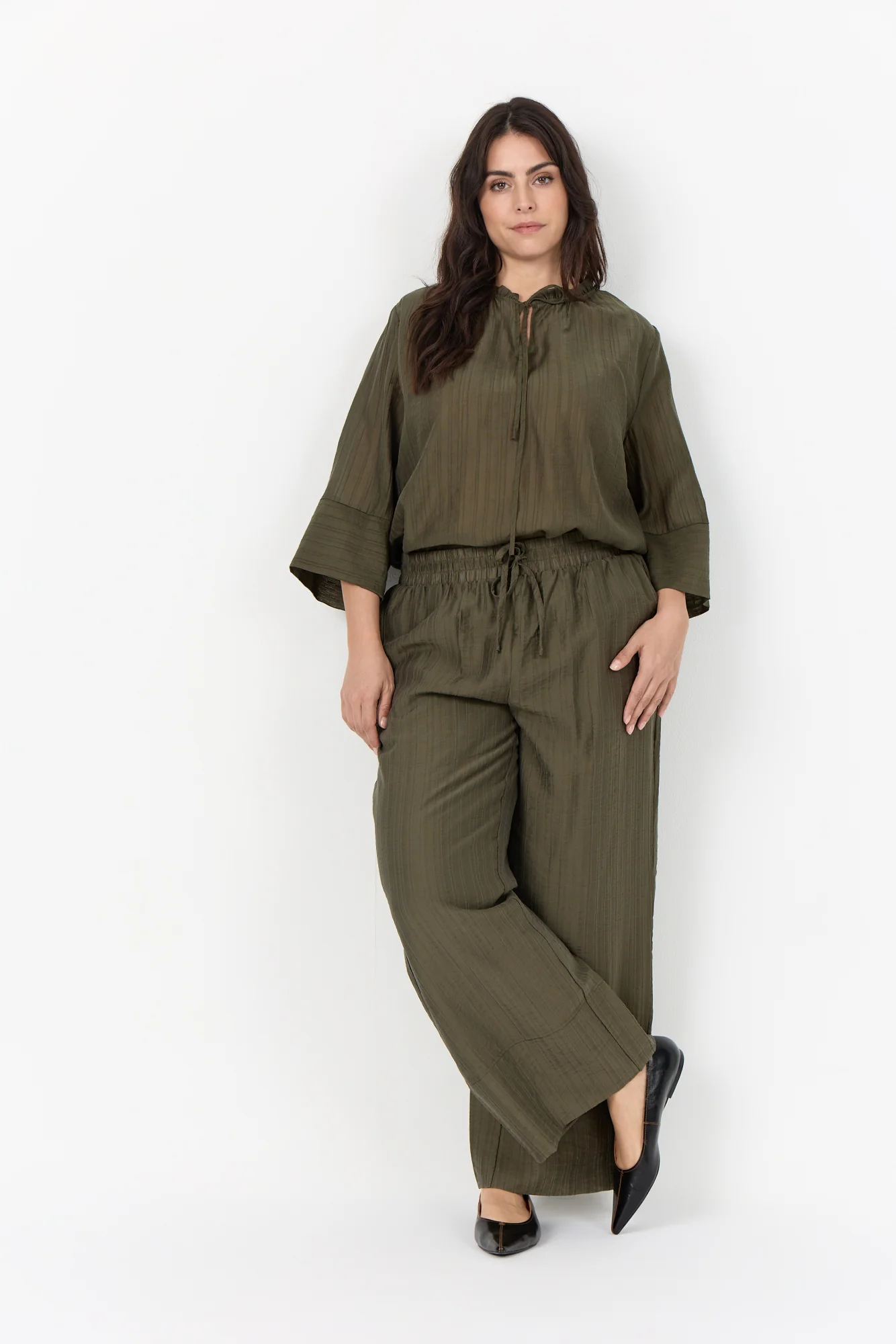 wasabiconcept Blouse W10859 7920 GRAPE LEAF - Image 4