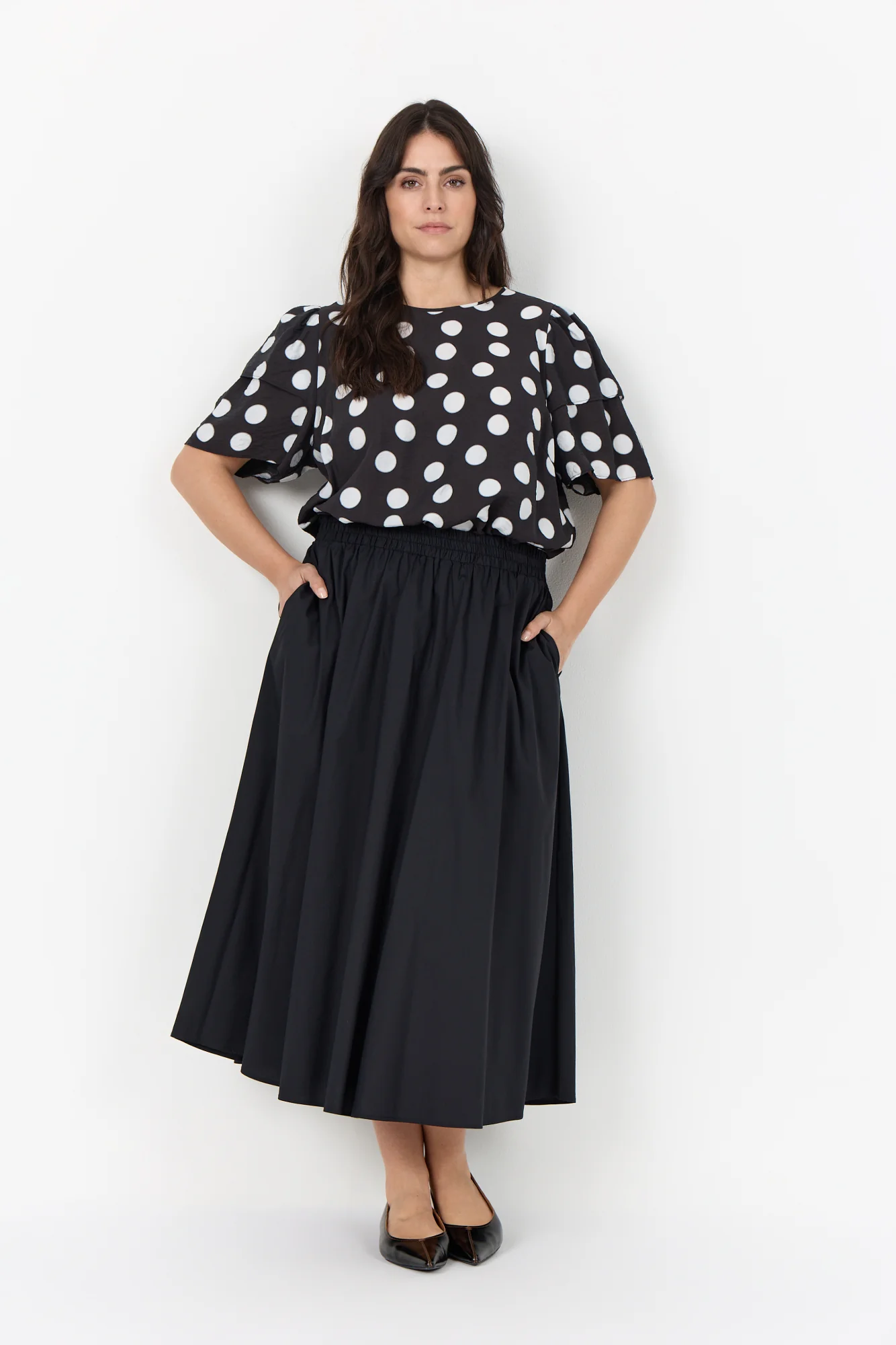 wasabiconcept Blouse W10865 9999C BLACK COMBI - Image 4