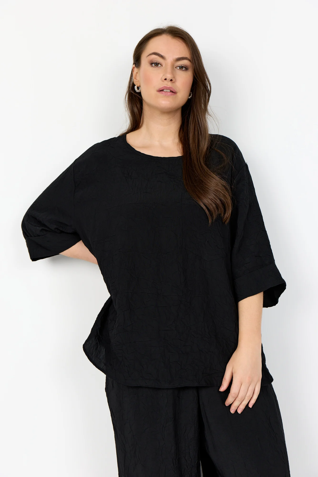 wasabiconcept Blouse W10878 9999 BLACK - Image 4
